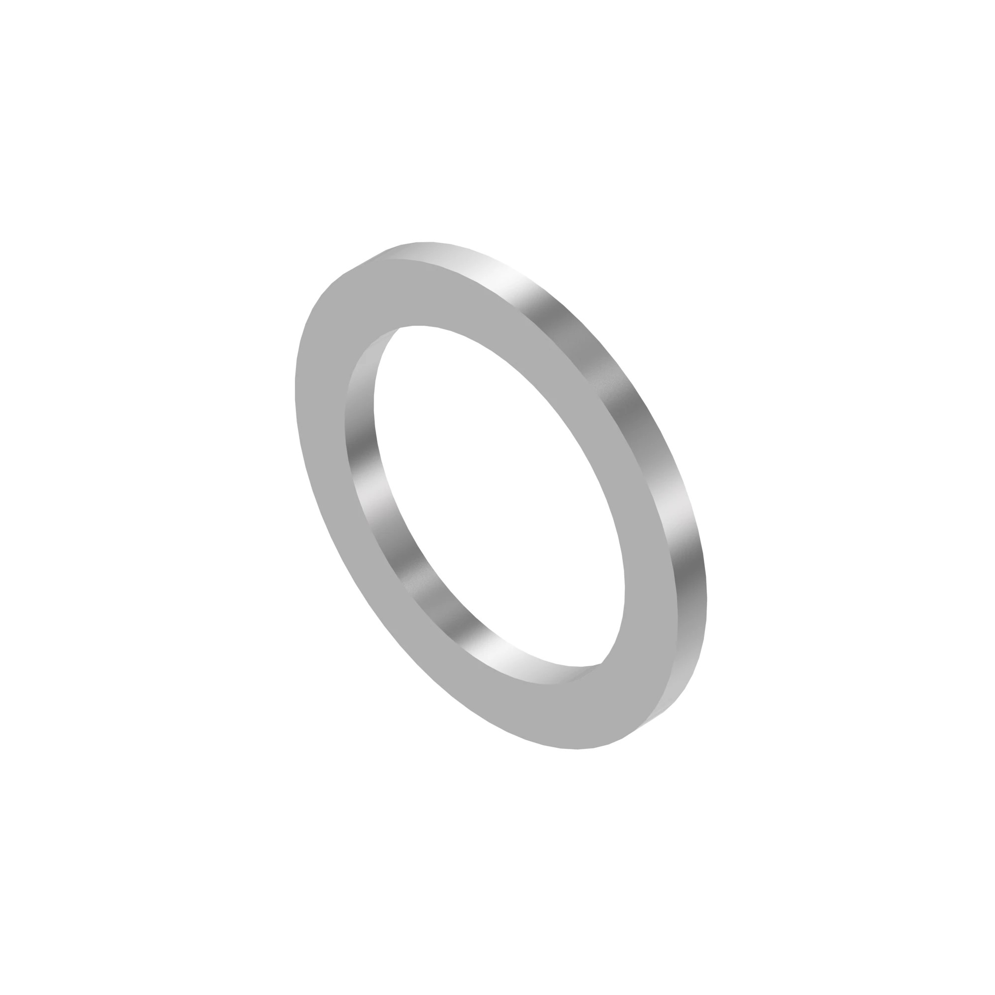 WASHER, METALLIC, ROUND HOLE