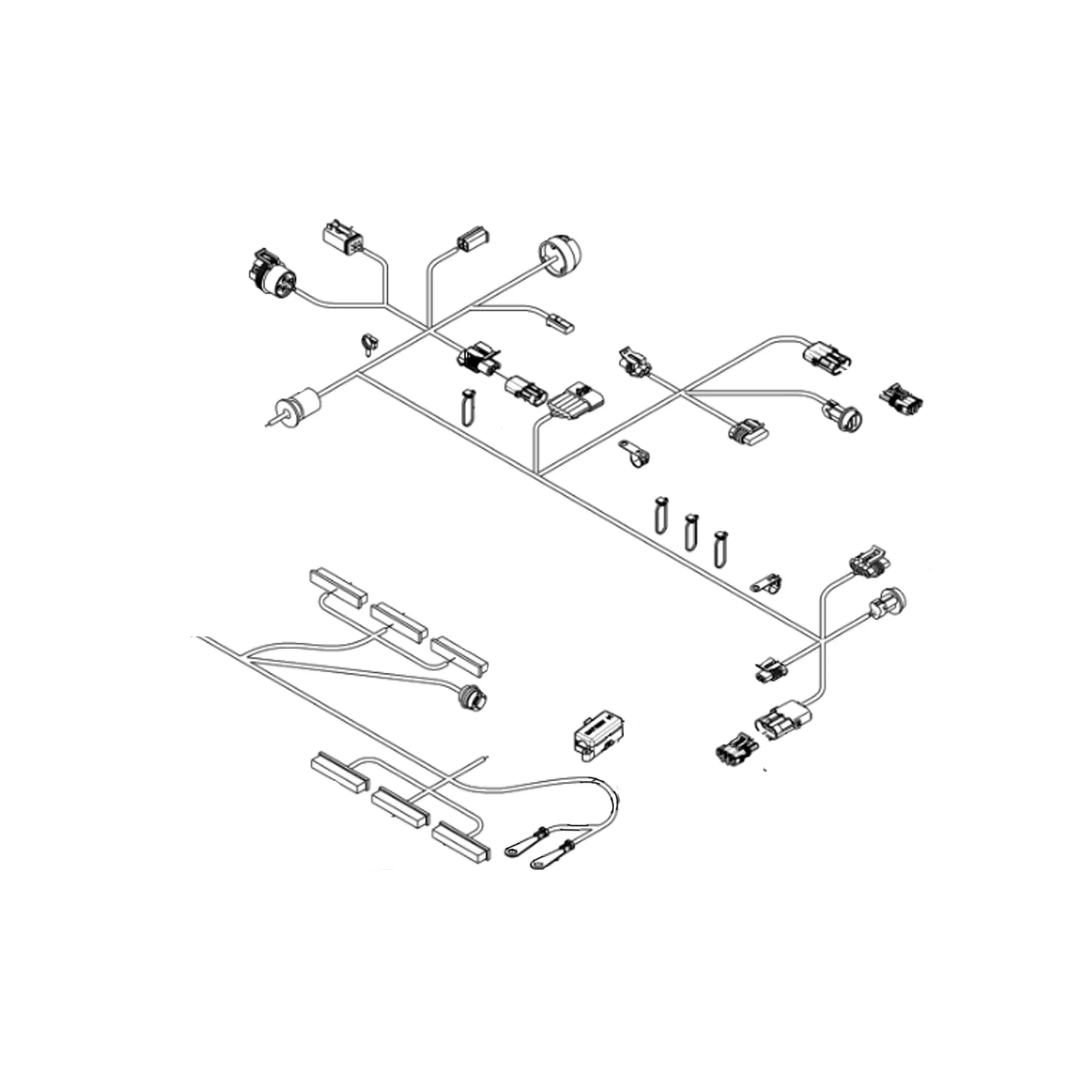 John Deere Cab Harness - RE277128