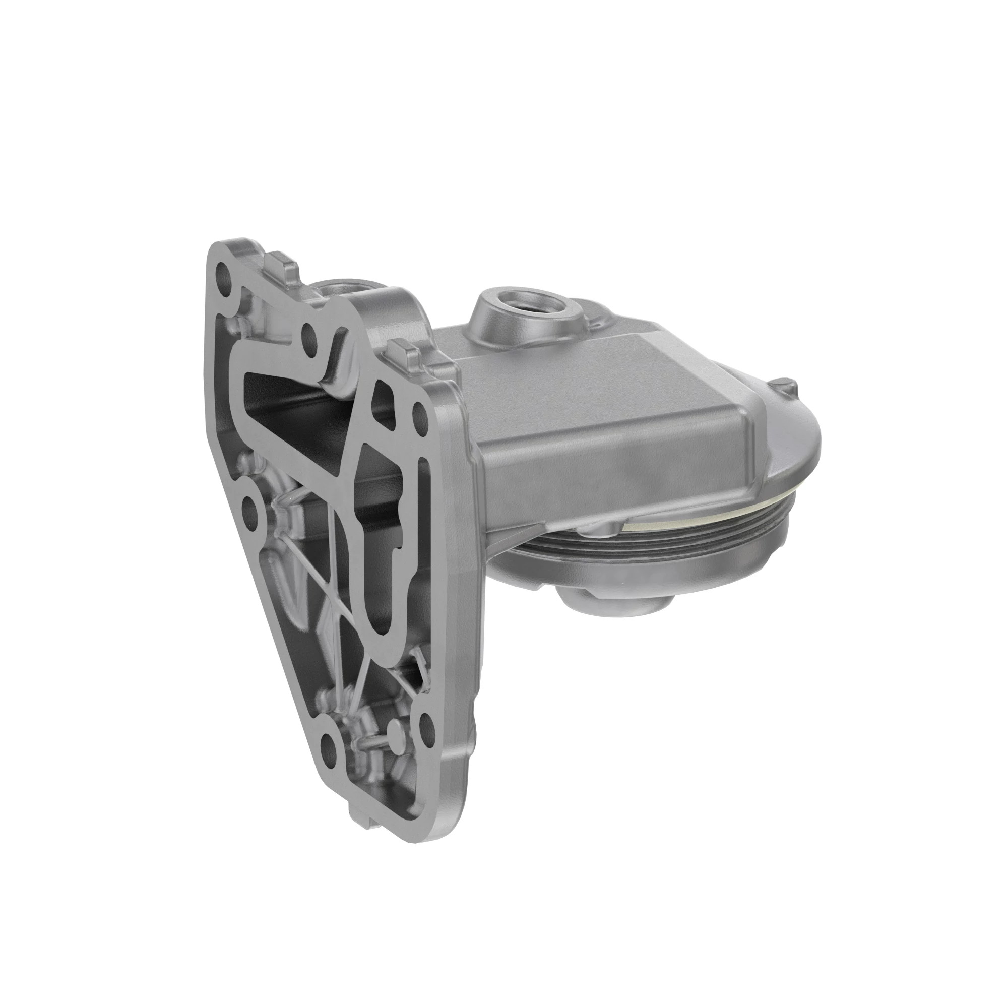 John Deere Engine Oil Filter Head - RE504562