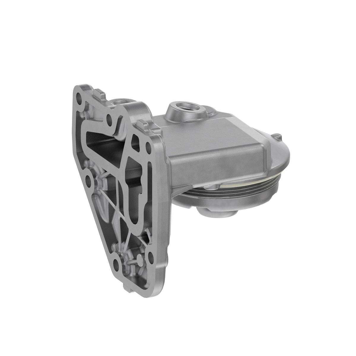 John Deere Engine Oil Filter Head - RE504562