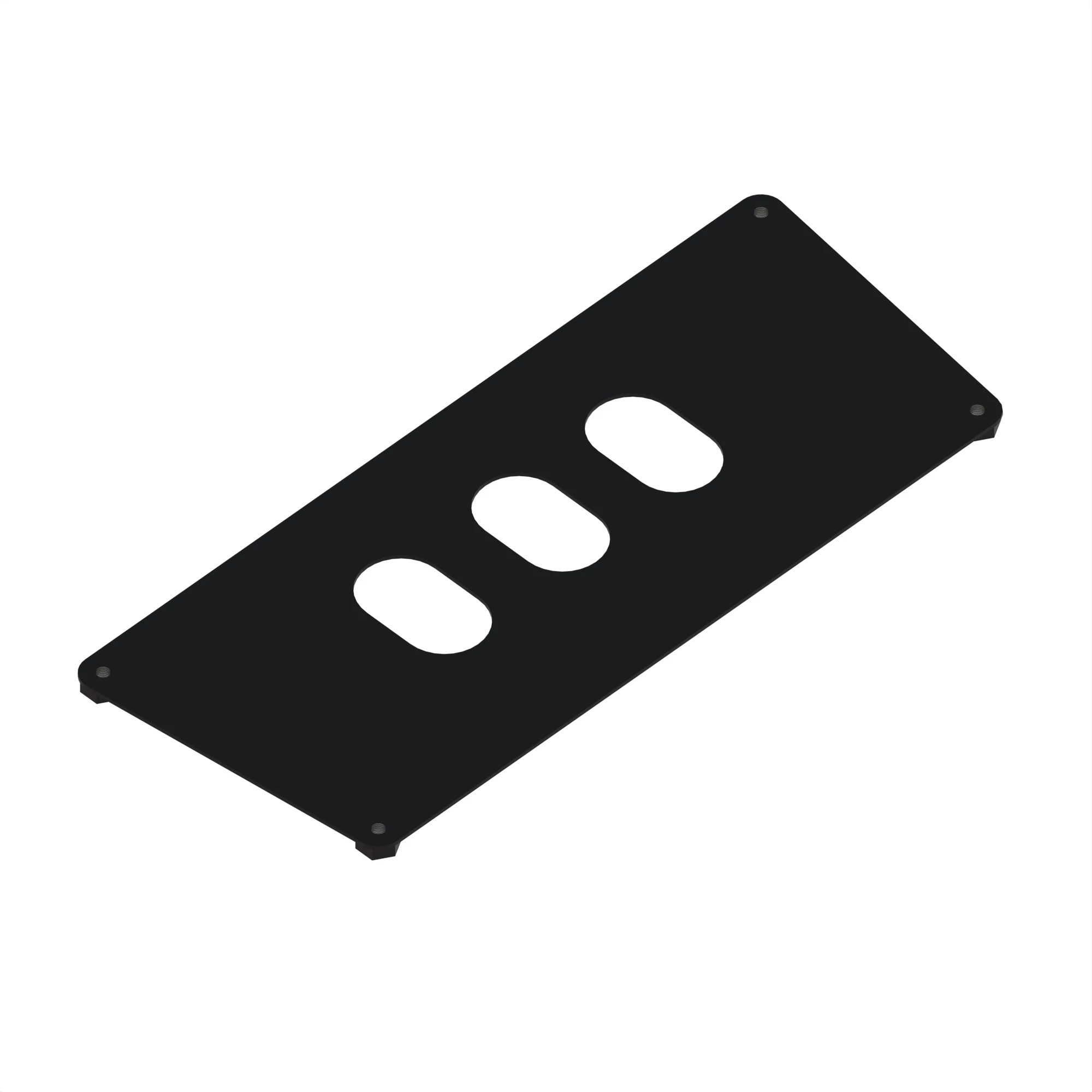 PLATE, 3 LEVER