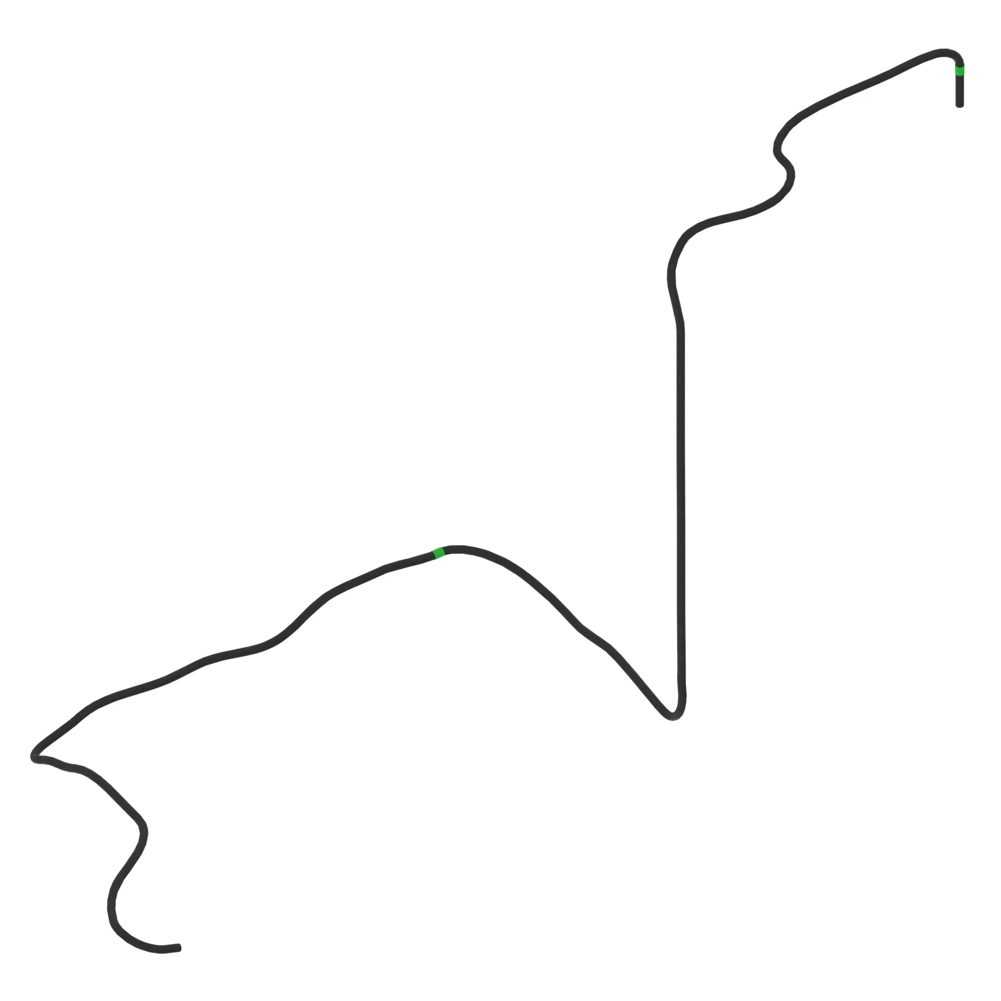 Hose, DEF Header Coolant Retu
