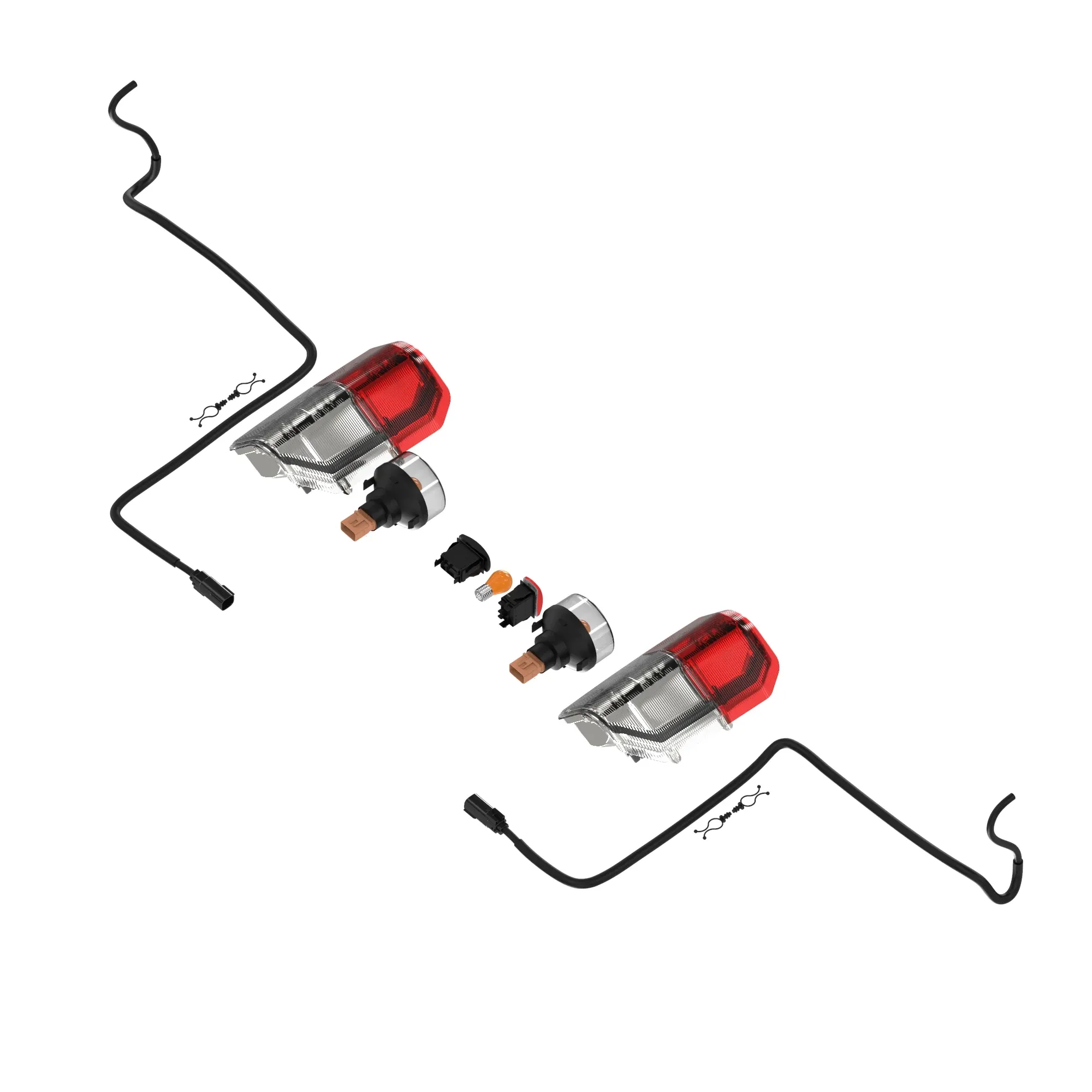 John Deere Front and Rear Turn Signal Light Kit - BUC10609