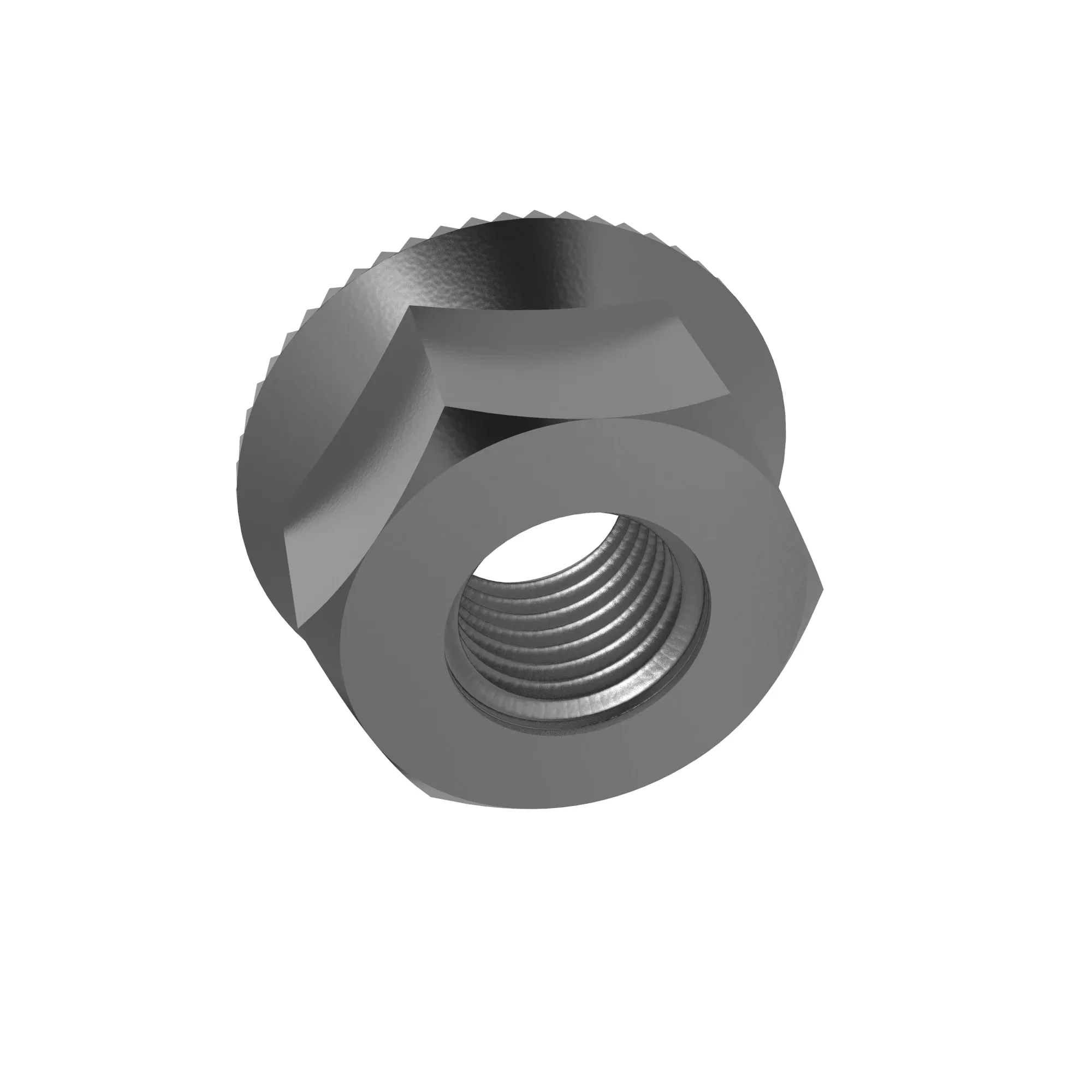 John Deere Hexagonal Lock Nut, 3/8" - TCU33328