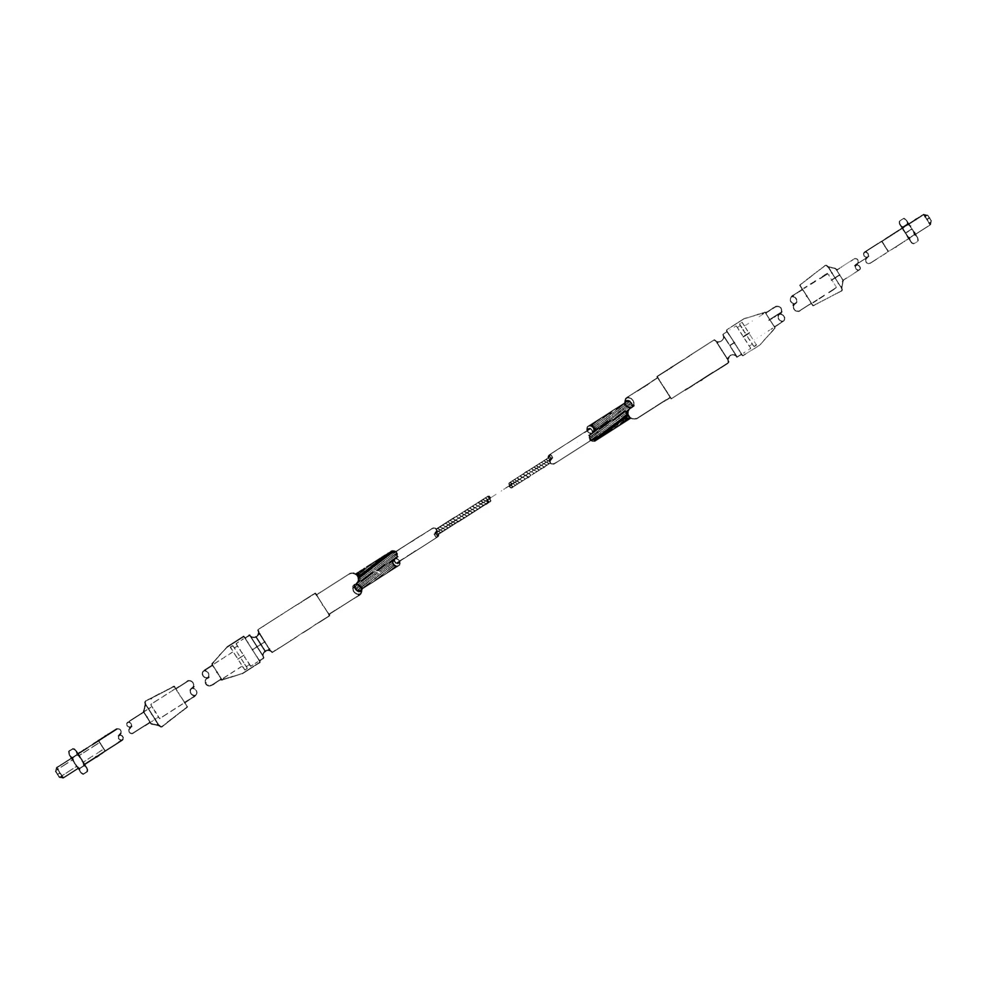 ⚙️ AH96717: Cable de Control de Transmisión Hidrostática John Dee