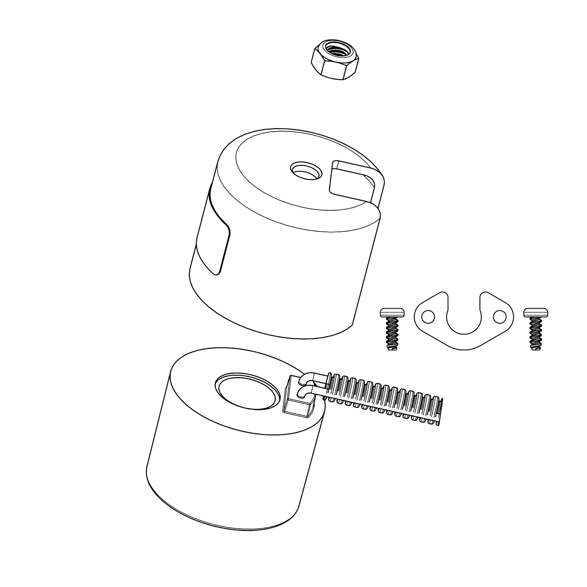 Solenoid Valve, 12V Submersible Coi