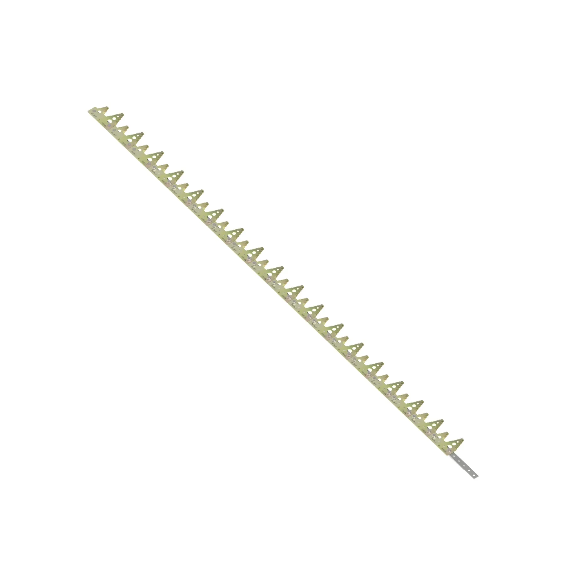 5.7/07×6 6.8/07×2 7/77×7 8/77×5 9/77×8 AXE18678: Segmento da Extremidade da Navalha do Lado Direito