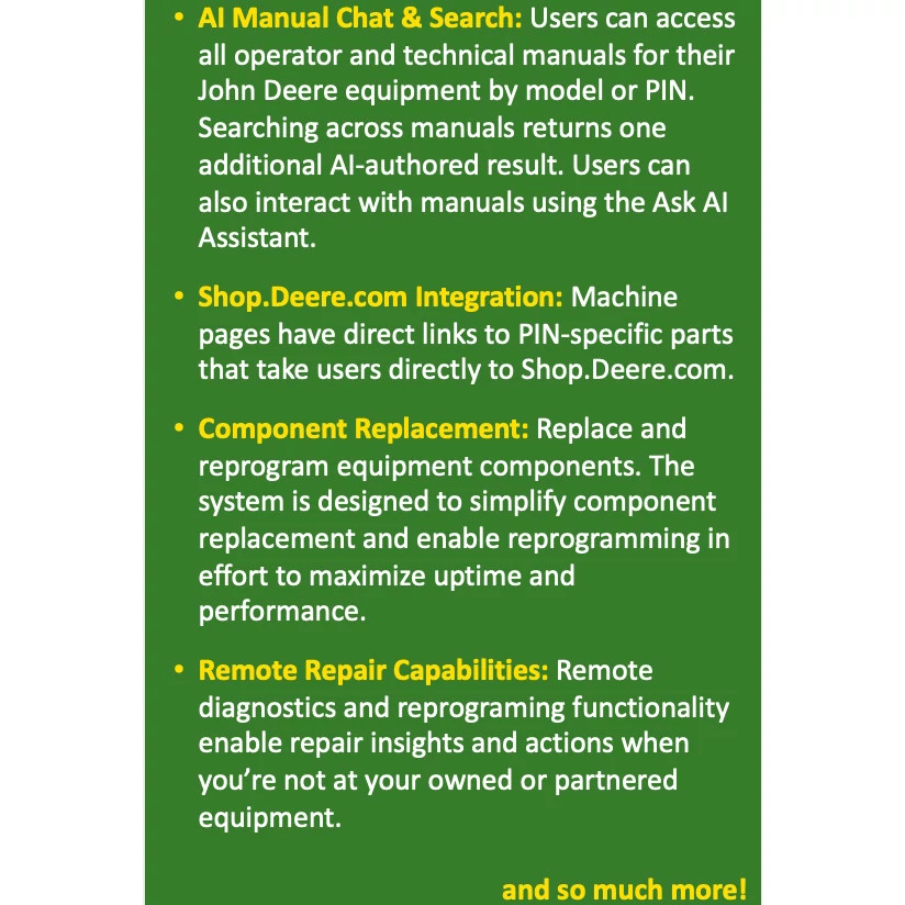 Operations Center PRO Service - Service Business - Agricultural and Turf (Annual License)