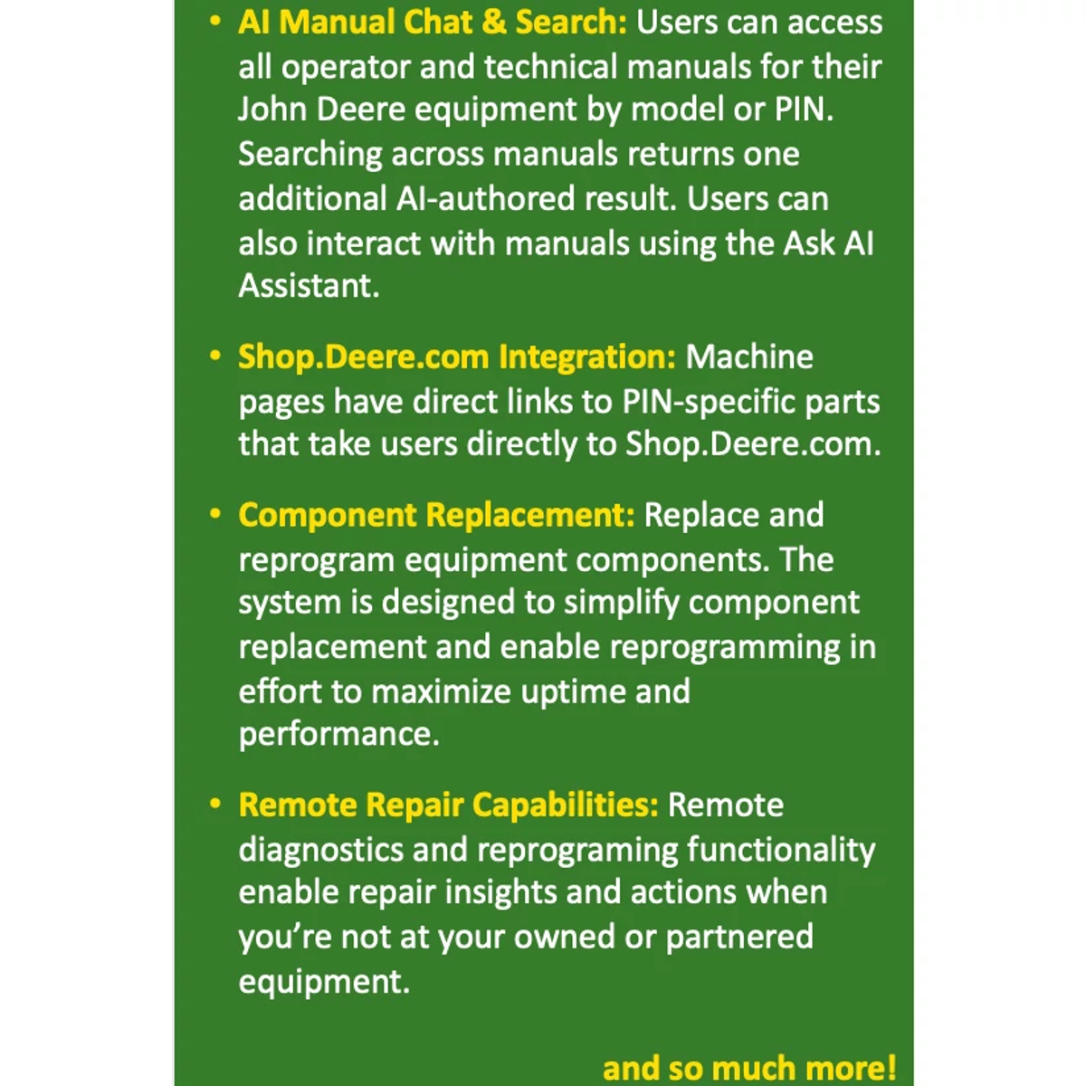 Operations Center PRO Service - Service Business - Agricultural and Turf (Annual License)