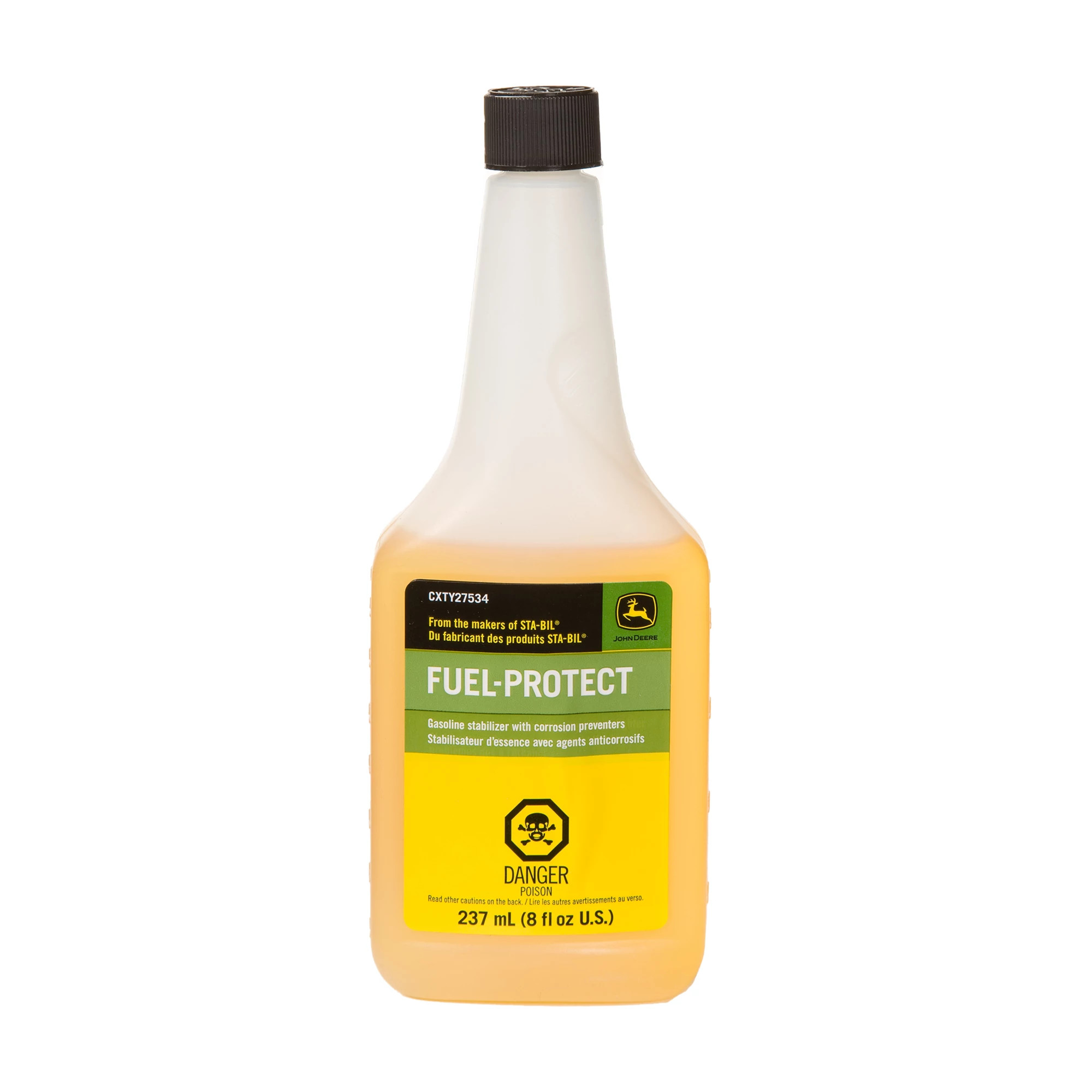 John Deere Gasoline Storage Stabilizer, Fuel-Protect™, 237 ml (8 Fluid Oz) - CXTY27534