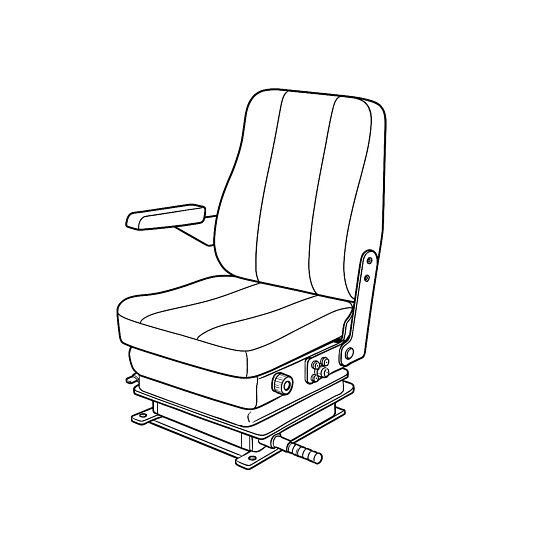John Deere Cab Seat - DQ43566