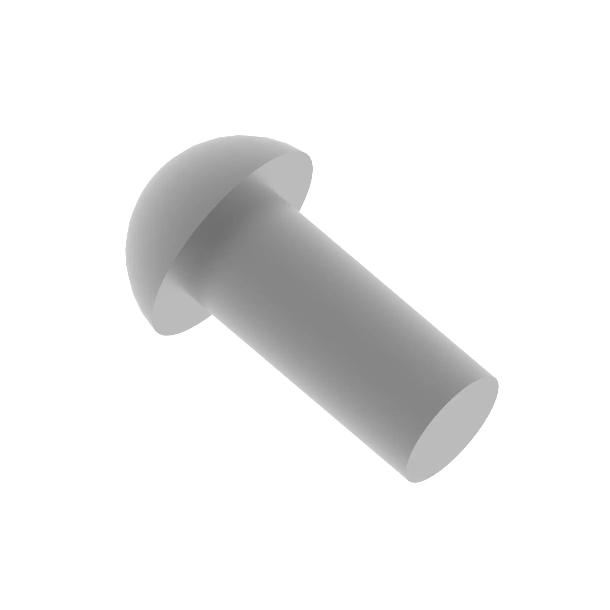 RIVET, SOLID, BUTTON HEAD