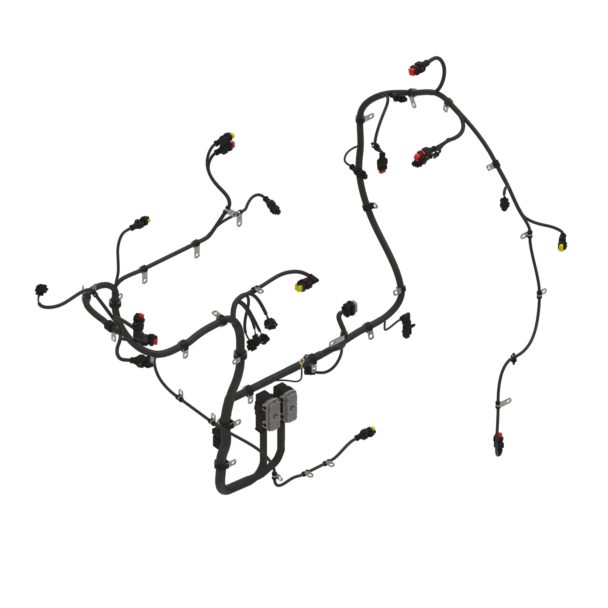 John Deere IT4 Engine Wiring Harness, Level 22 - RE556082