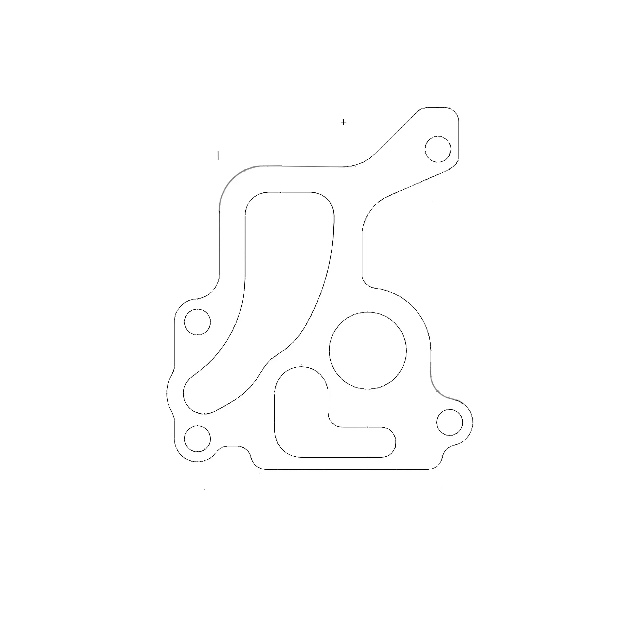 John Deere Water Cooler Gasket - R98489