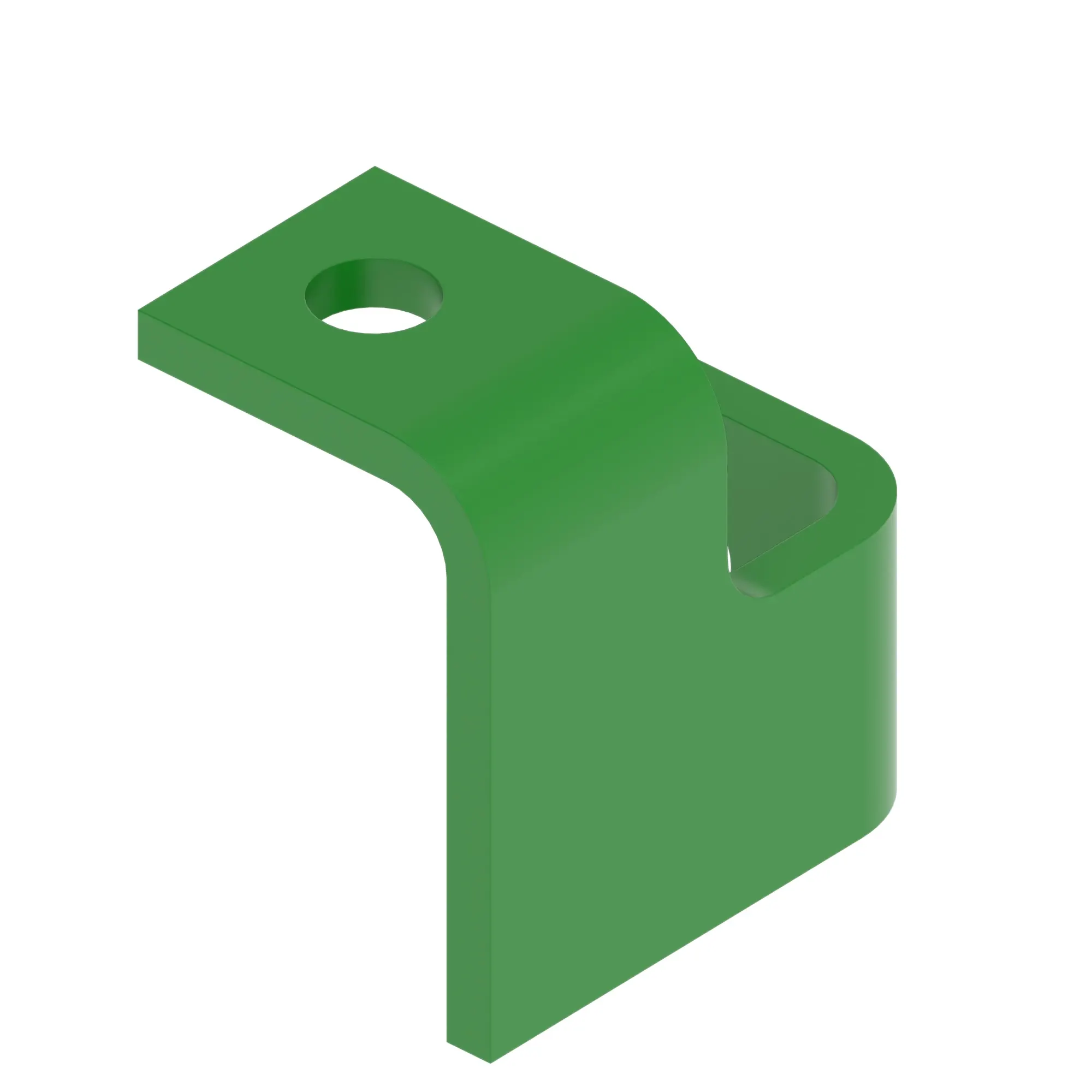 John Deere Basket Extension Latch Bracket - N276762