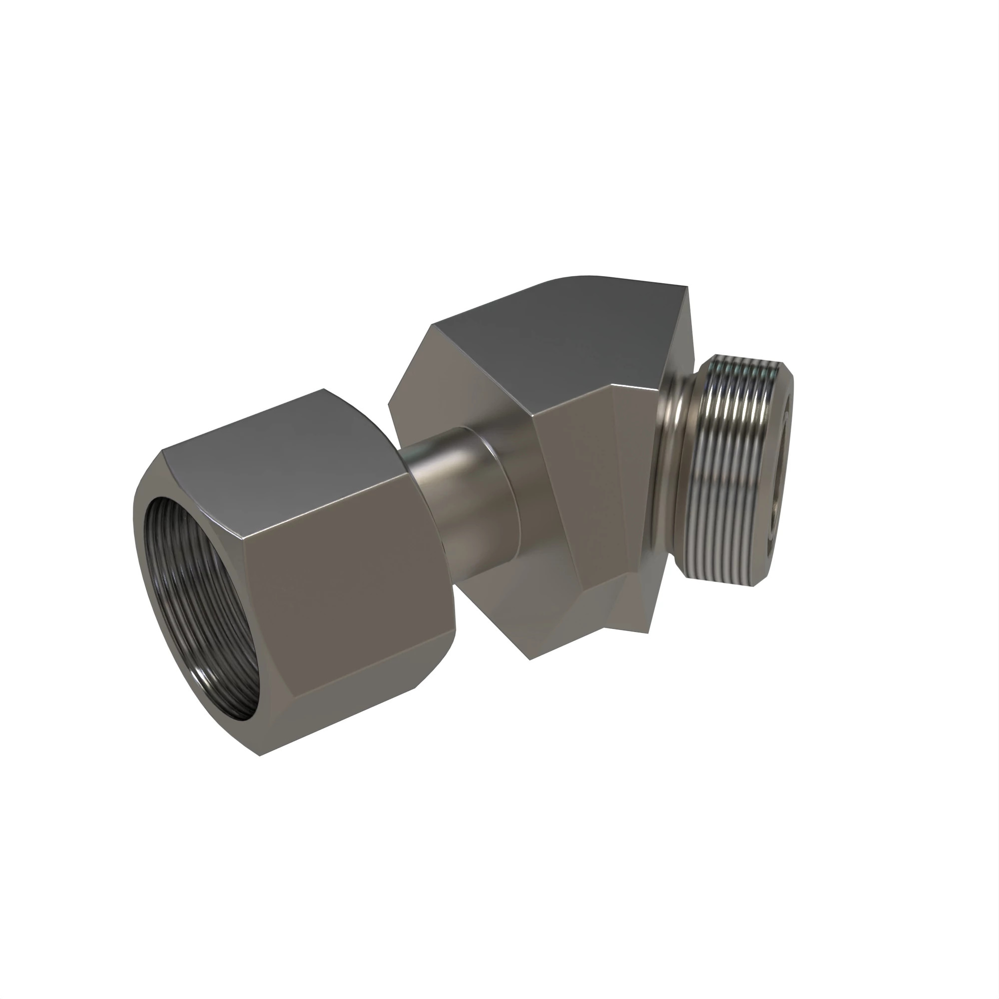 45 DEG SWIVEL ELBOW, ORFS (SWE45)