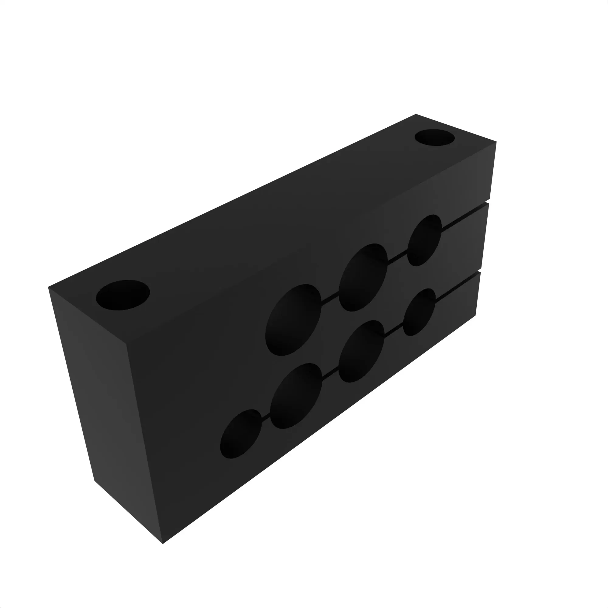 John Deere Rubber Clamp Support - A119864