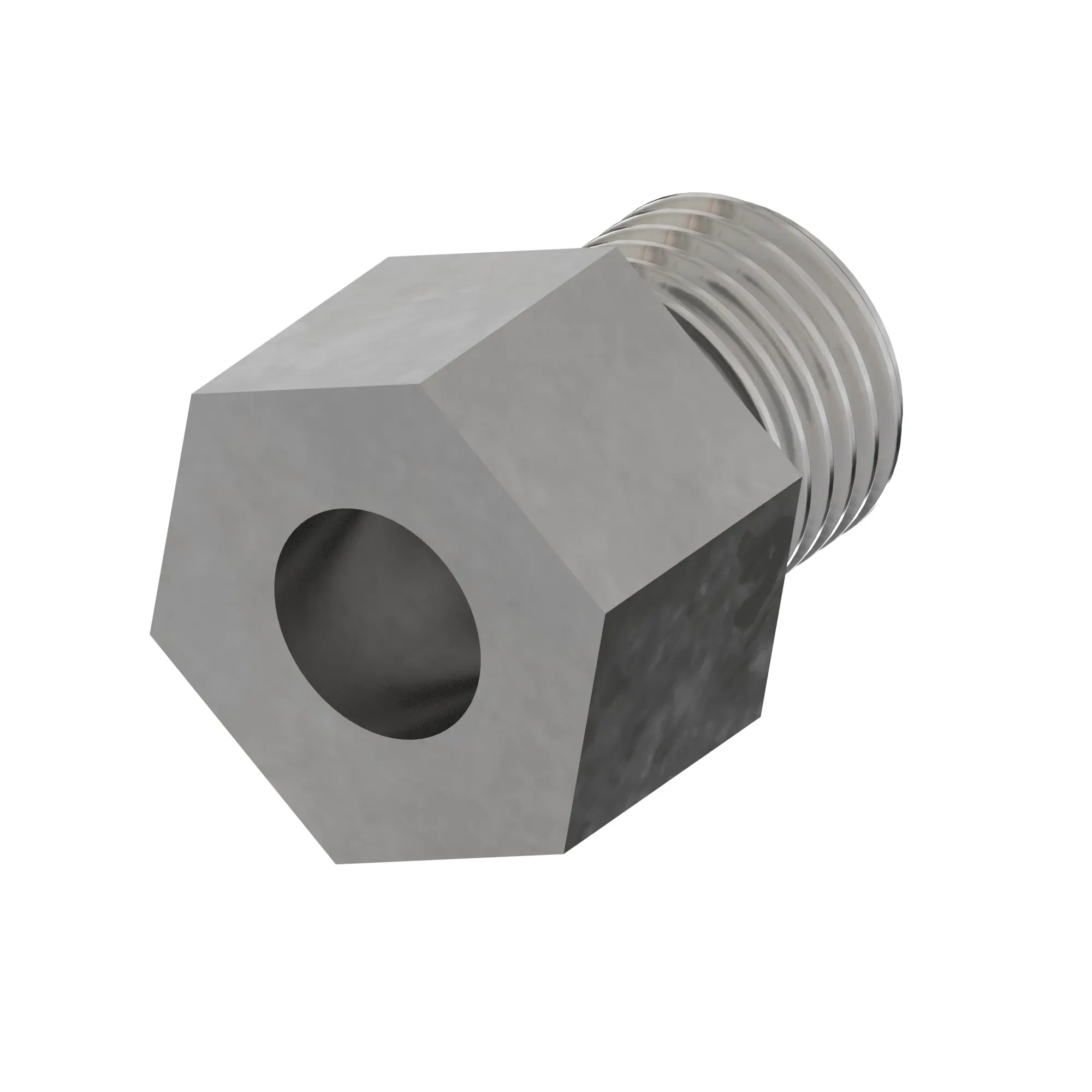 John Deere Steel Threaded Fitting - WA102583