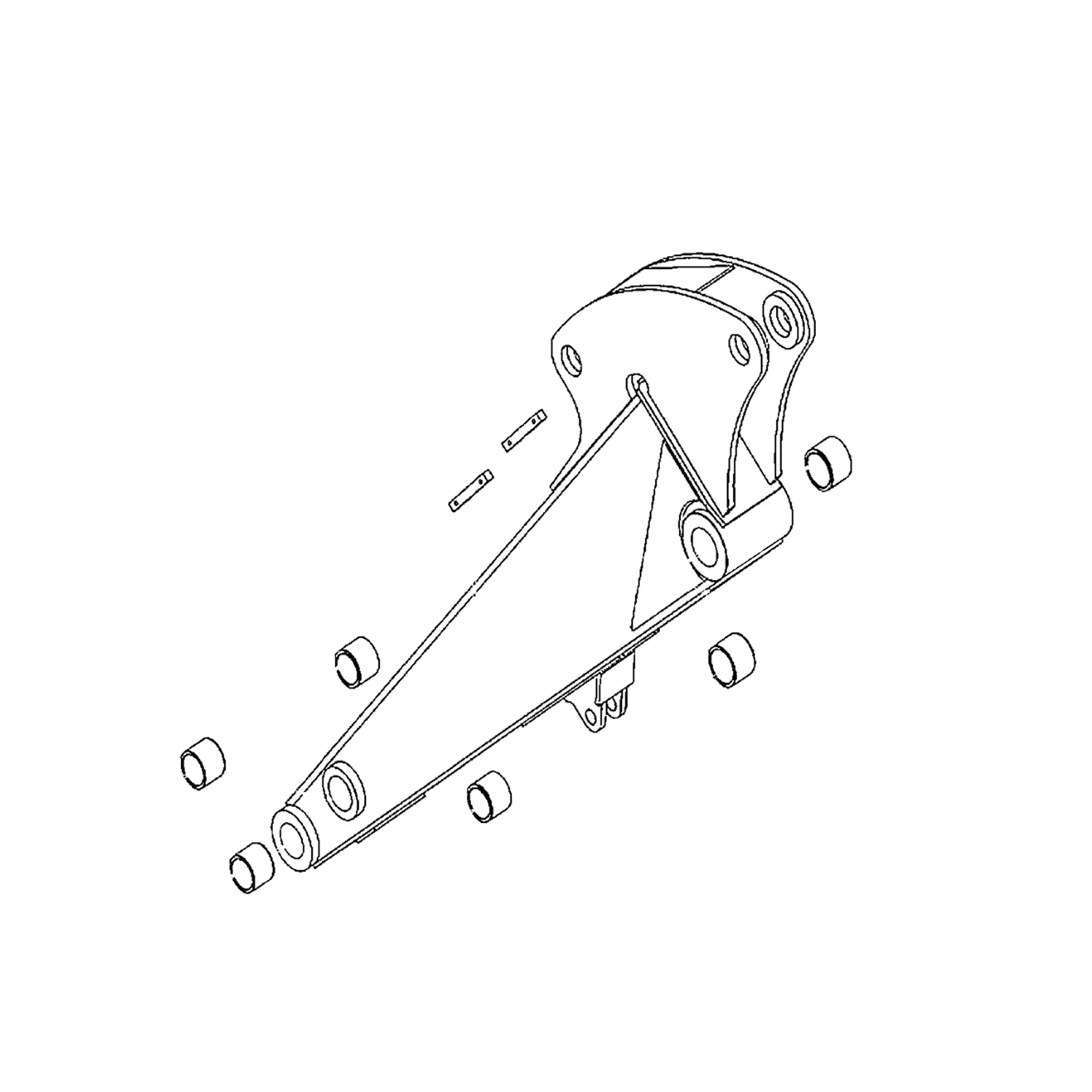 John Deere Long Arm, 1.31 Meter Length - FYD40006083G