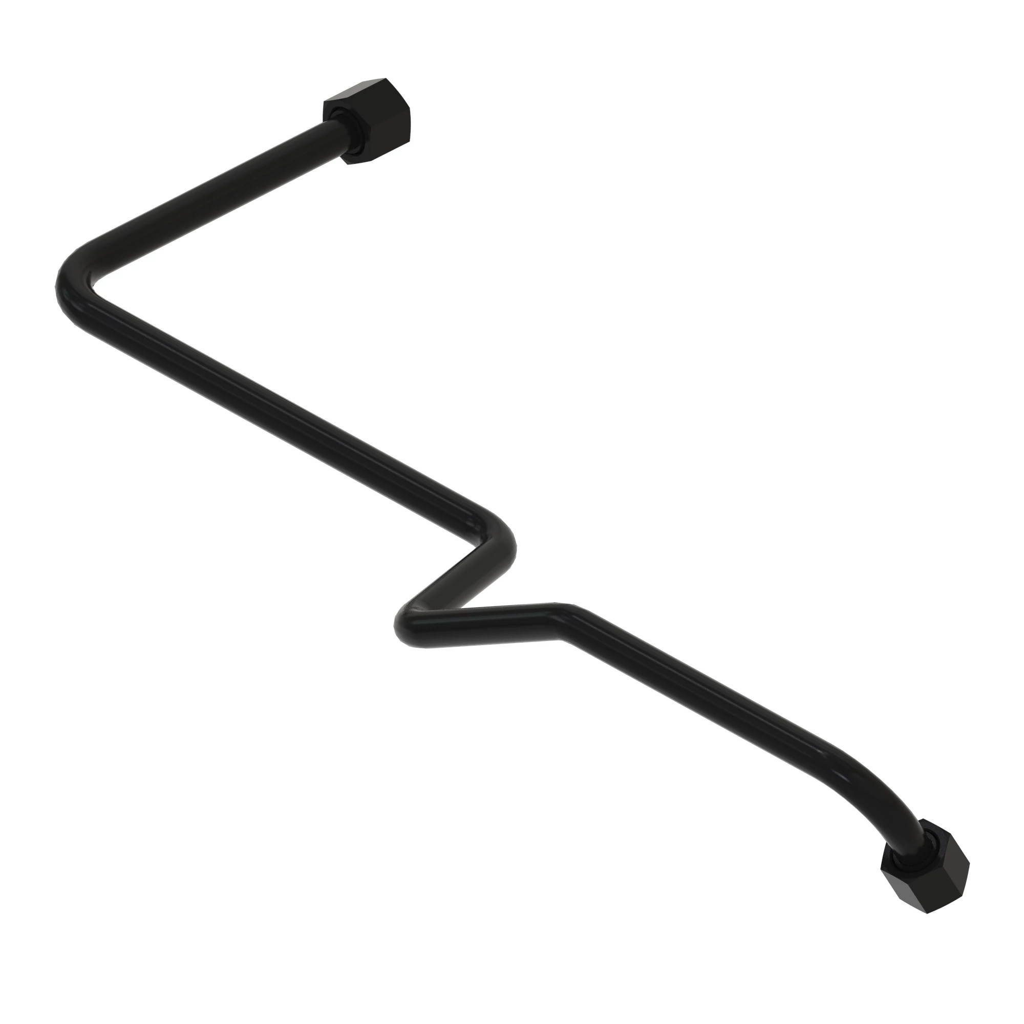 John Deere Rear Rotary Deck to Mow Valve Port B Oil Line - TCA18407