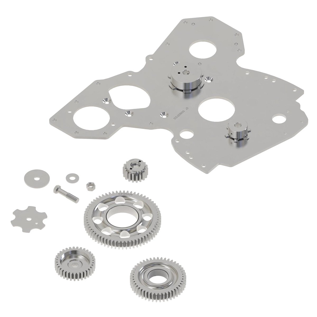 Gear Kit, With Front Plat