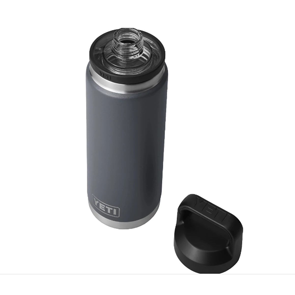 YETI® 26 oz. Rambler® Bottle with Chug Cap - Charcoal