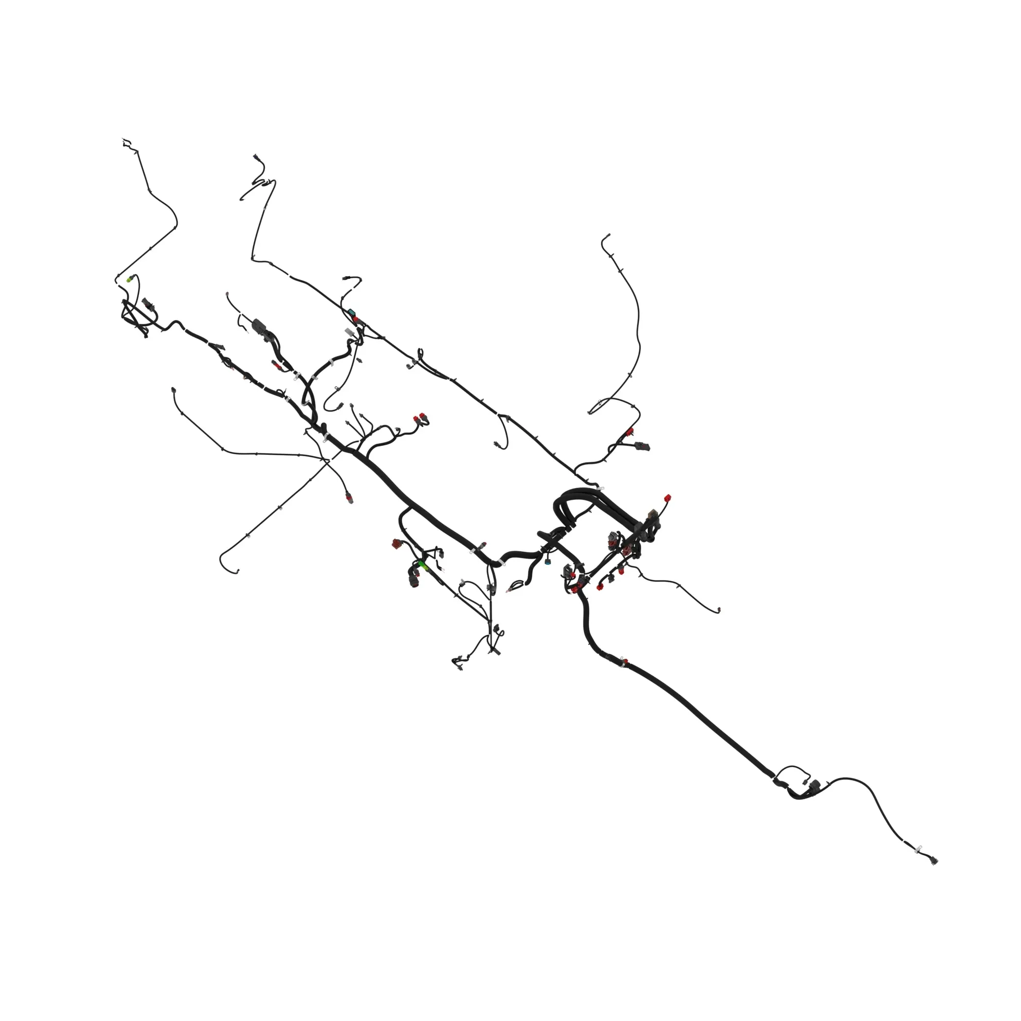 John Deere Final Tier 4 Chassis Wiring Harness - RE587327