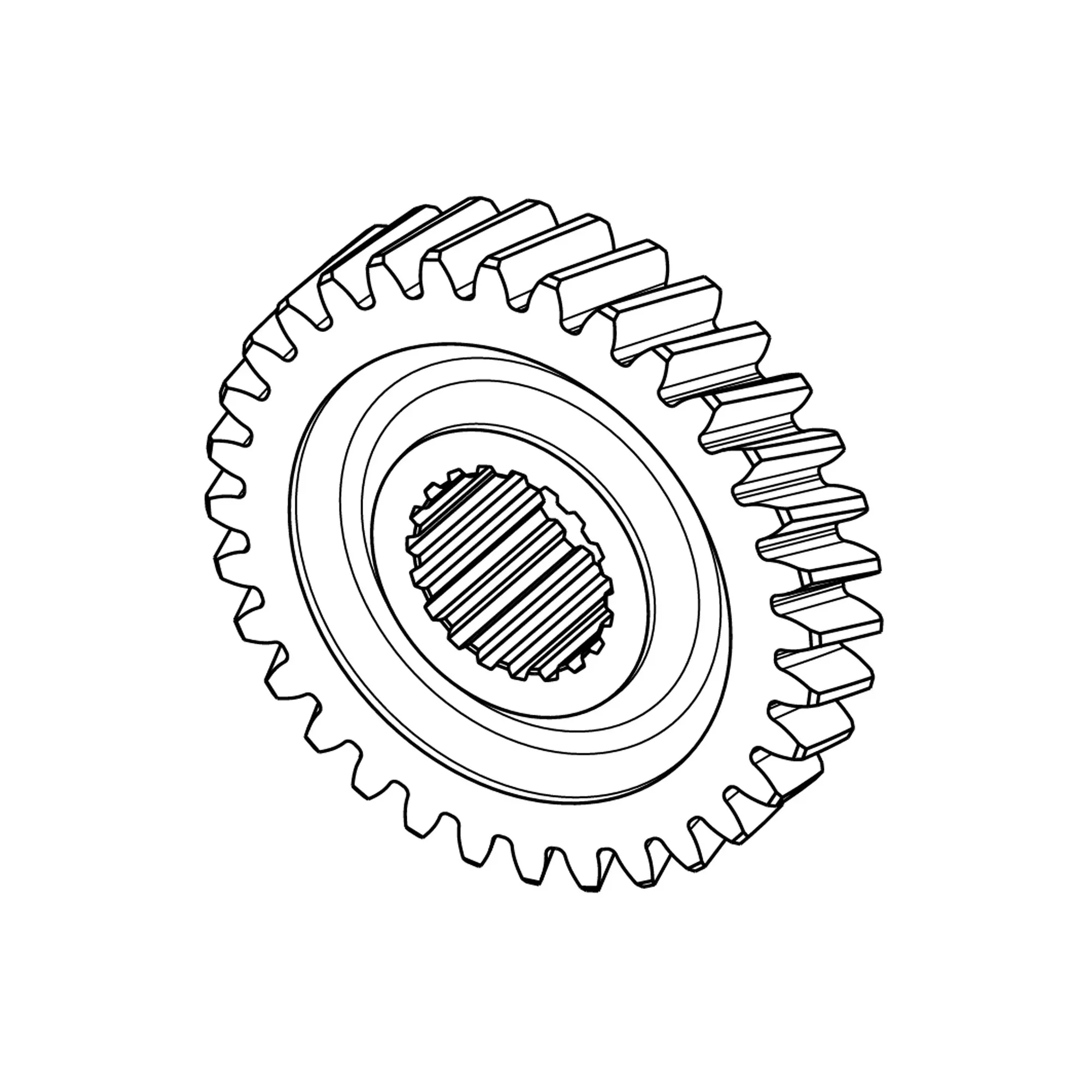 John Deere Helical Gear, 32 Teeth - R211963