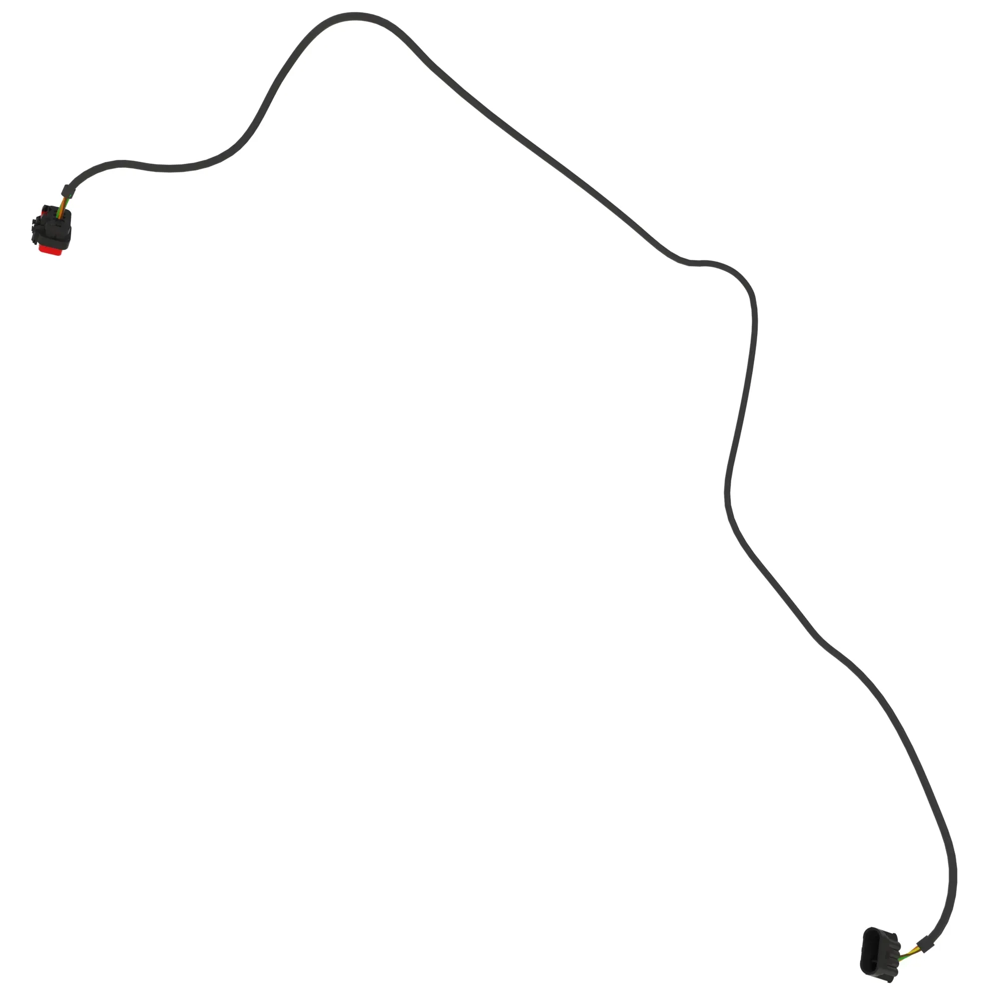 John Deere Steering Input Device Wiring Harness - AL215487