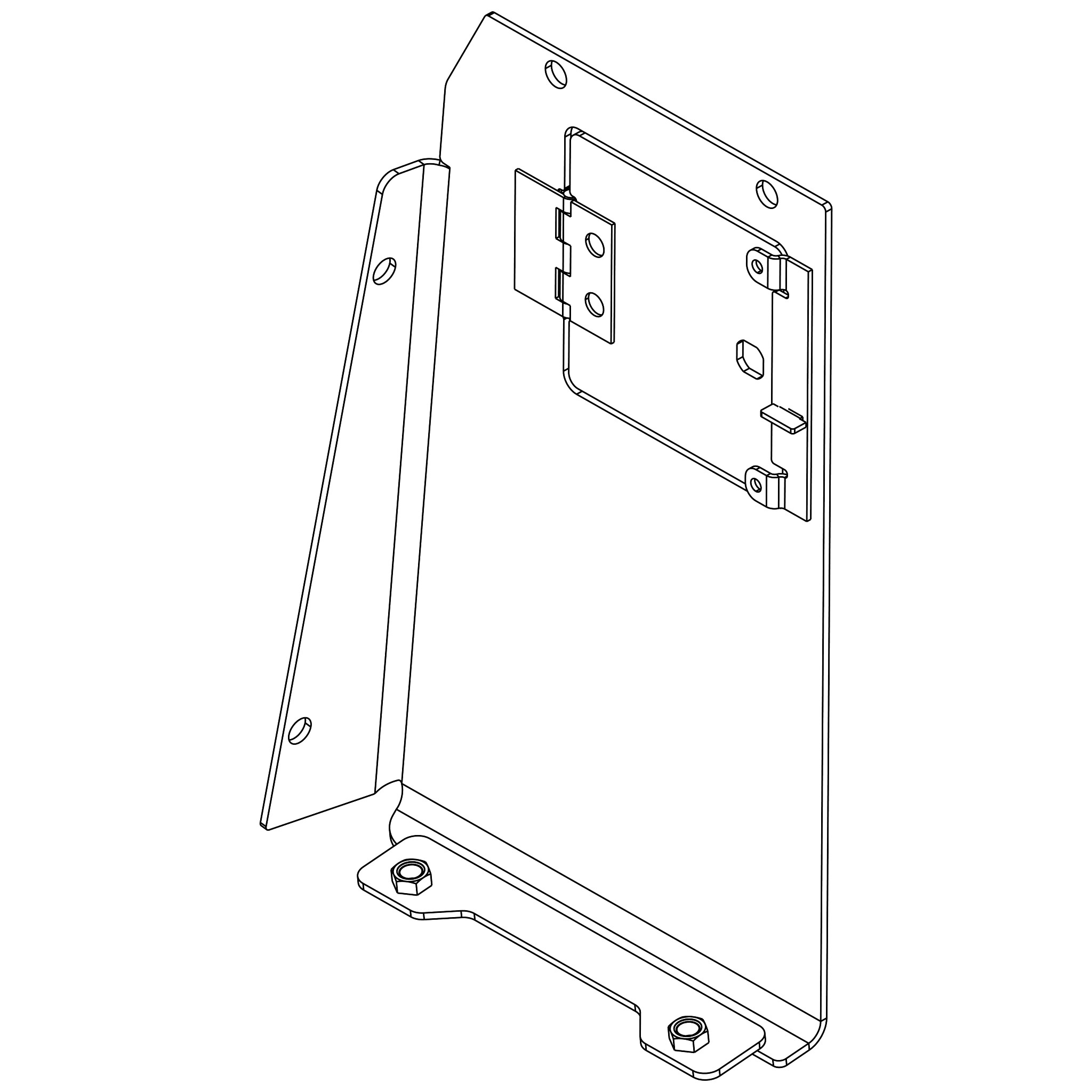 John Deere Fuel Tank Shield - AT456002