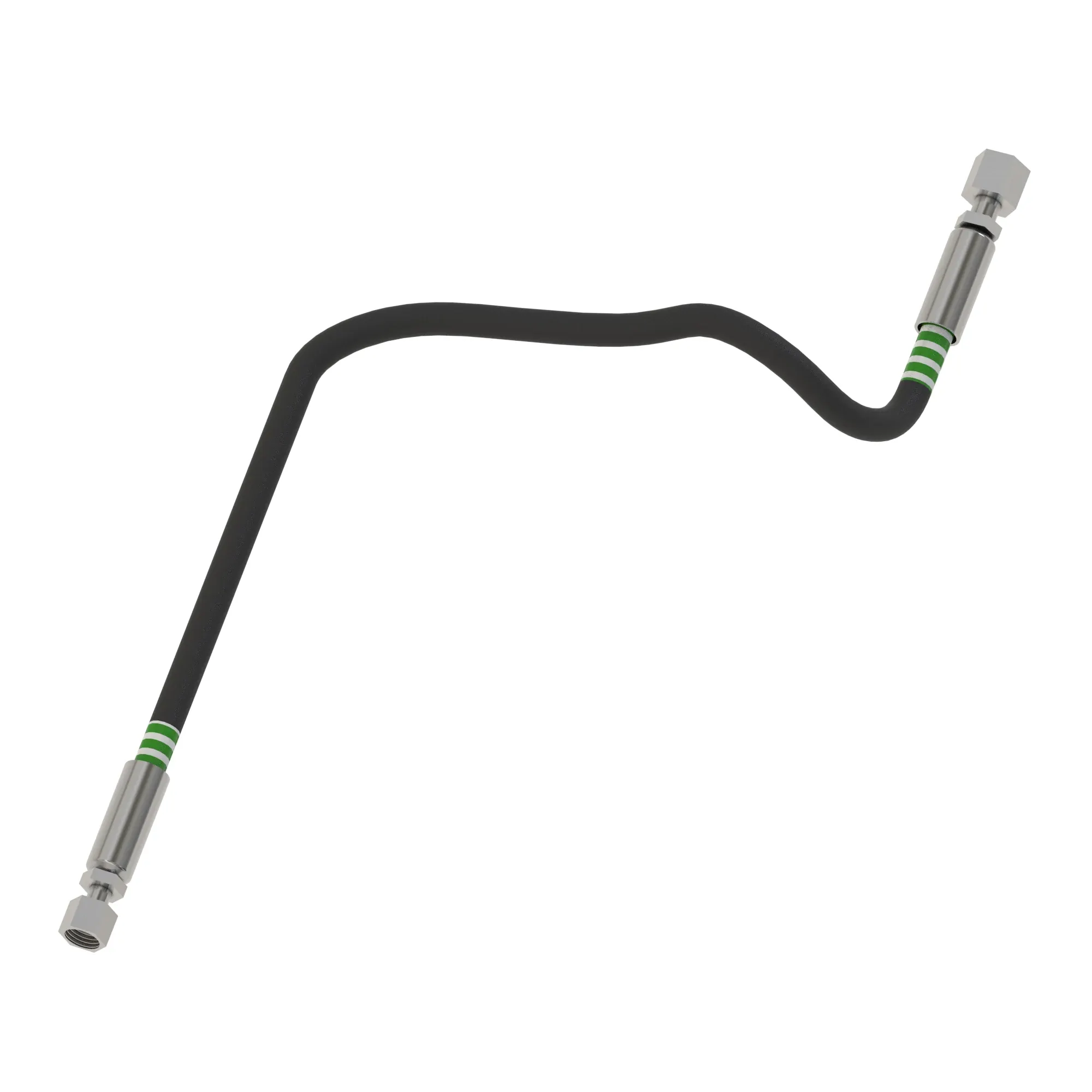 John Deere Left Cylinder Return Hydraulic Hose - AKK21395