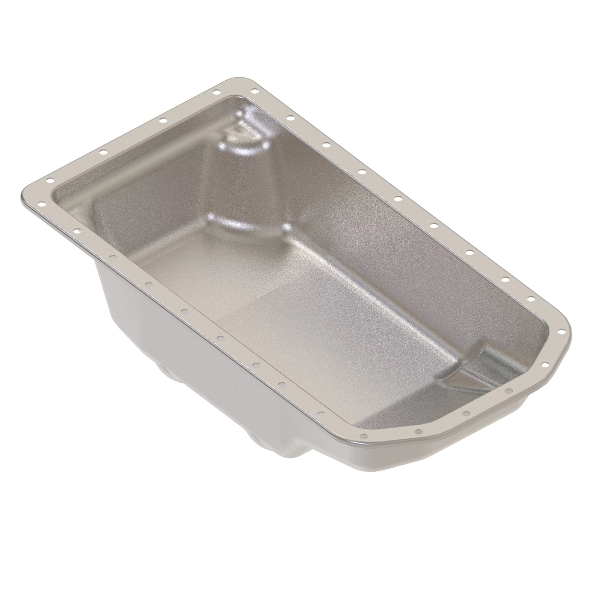Oil Pan, With Plug 4 Cylinders