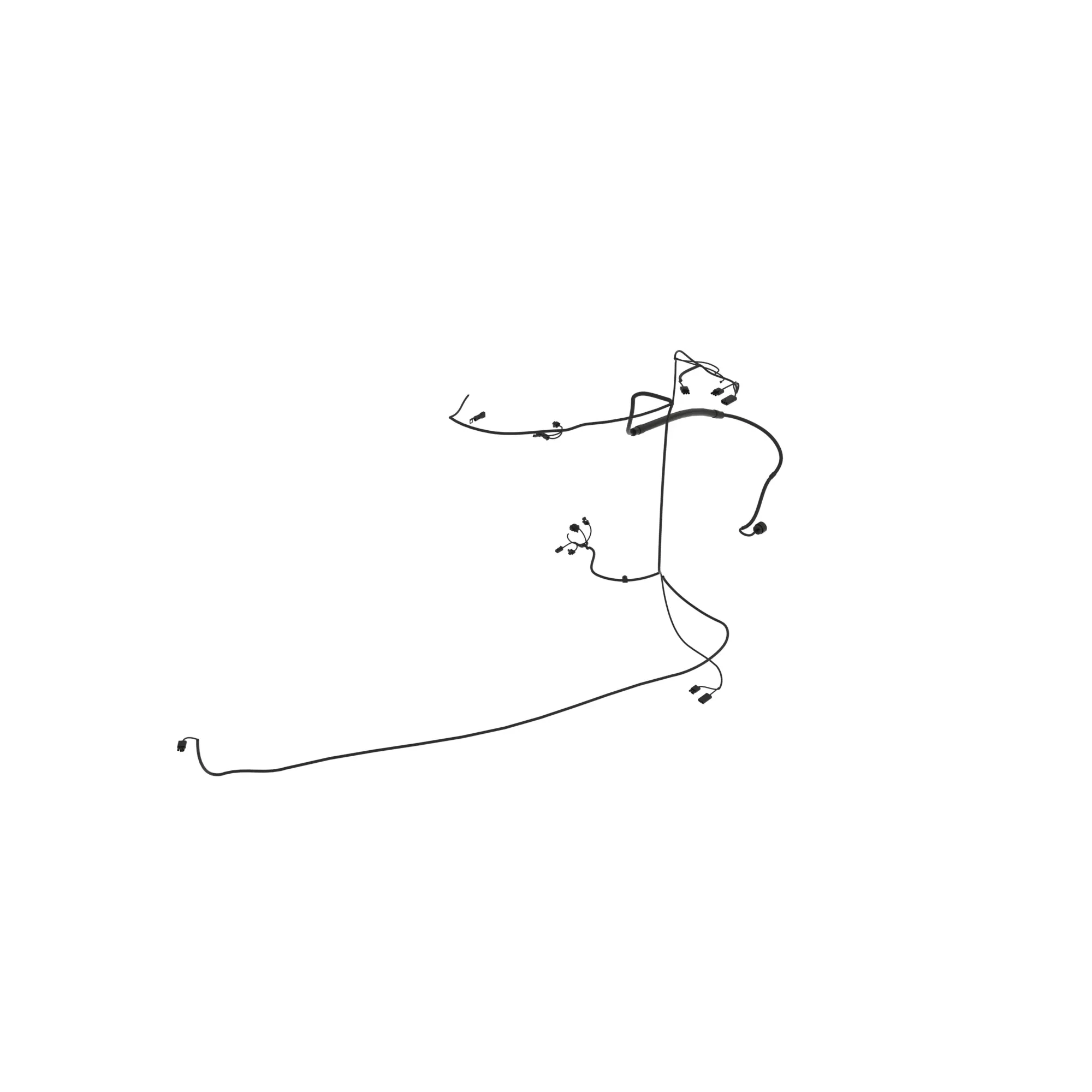 John Deere Loader Frame Wiring Harness - AT318329