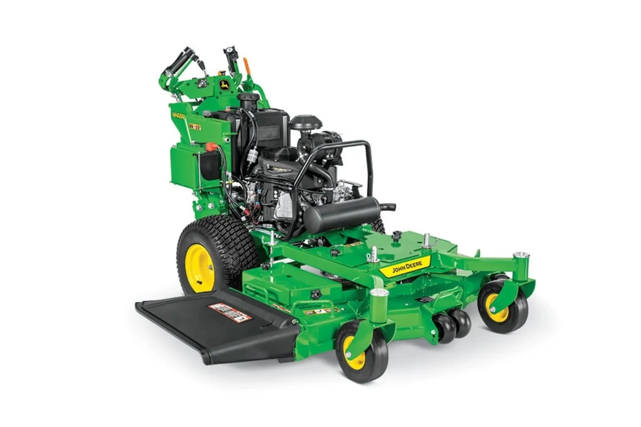 Studio image with a front right view of a W48R commercial walk-behind mower