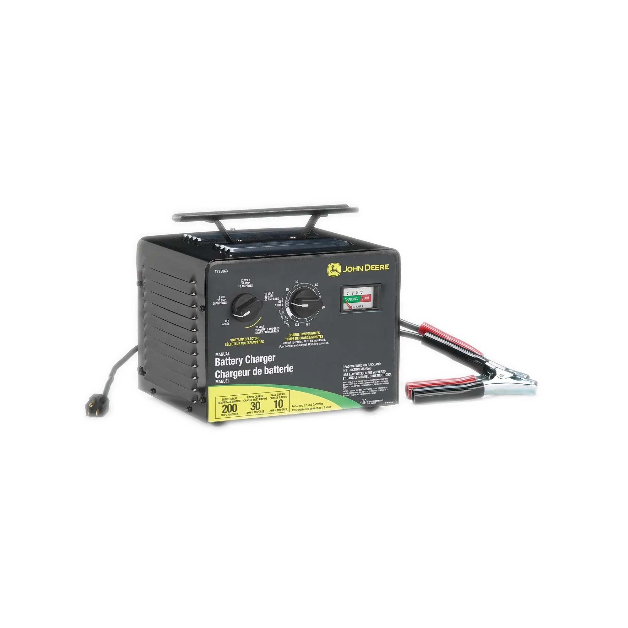 John Deere Battery Charger - TY25863