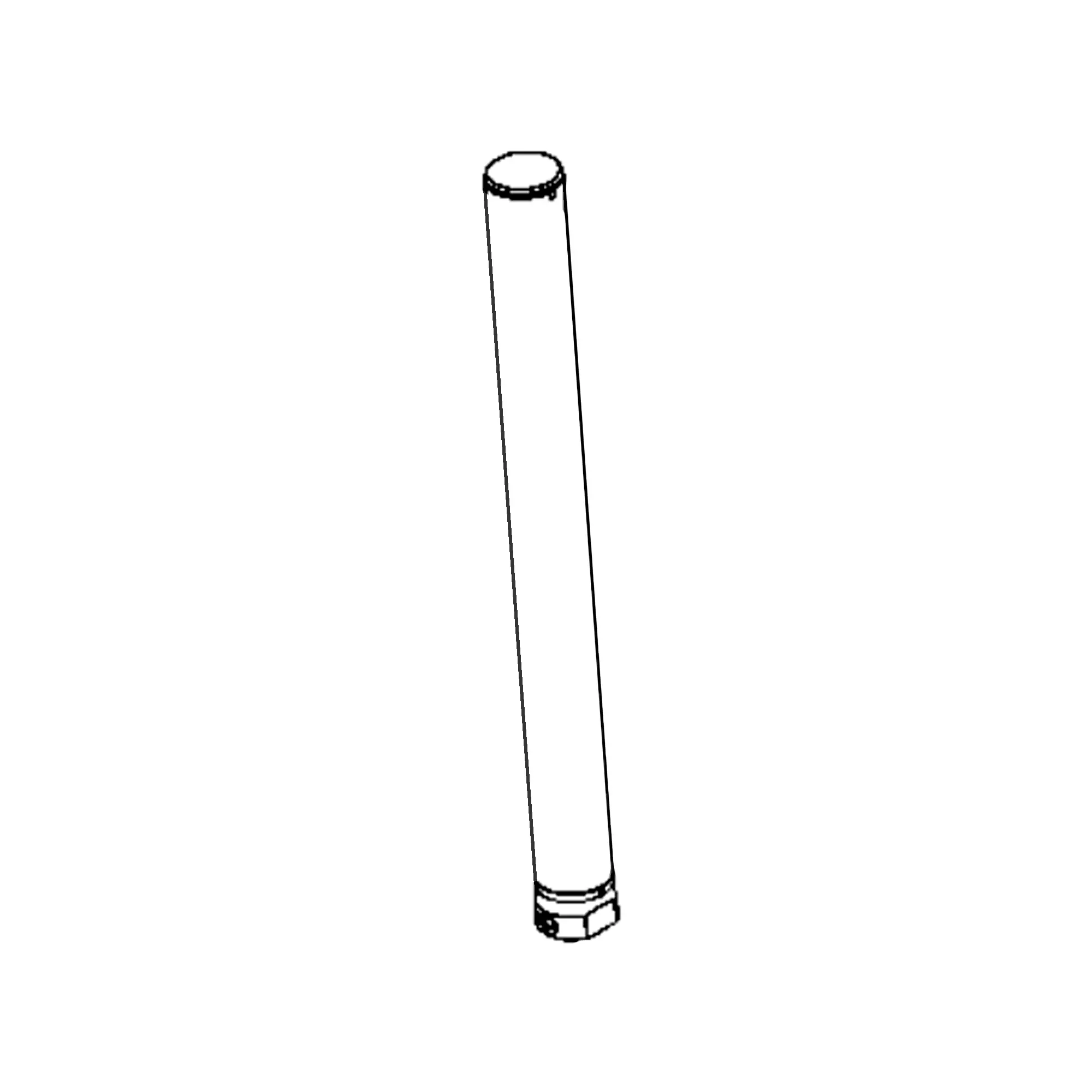 John Deere Telescopic Stake with Movable Headboard Rod - F076647