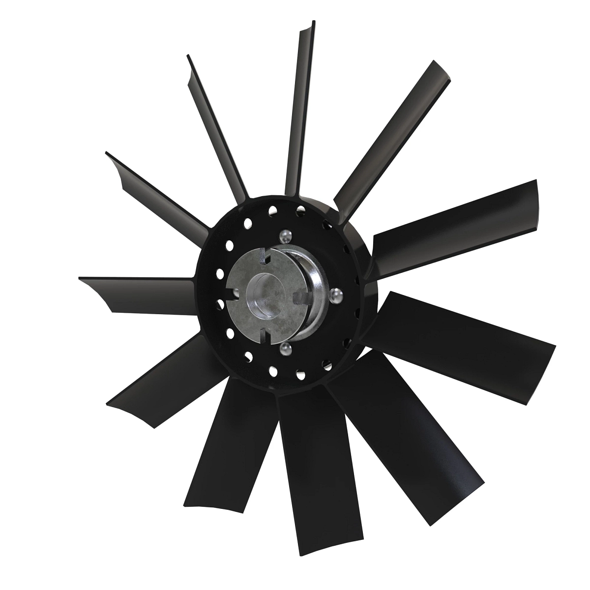 Fan, Assembly, Viscous Drive
