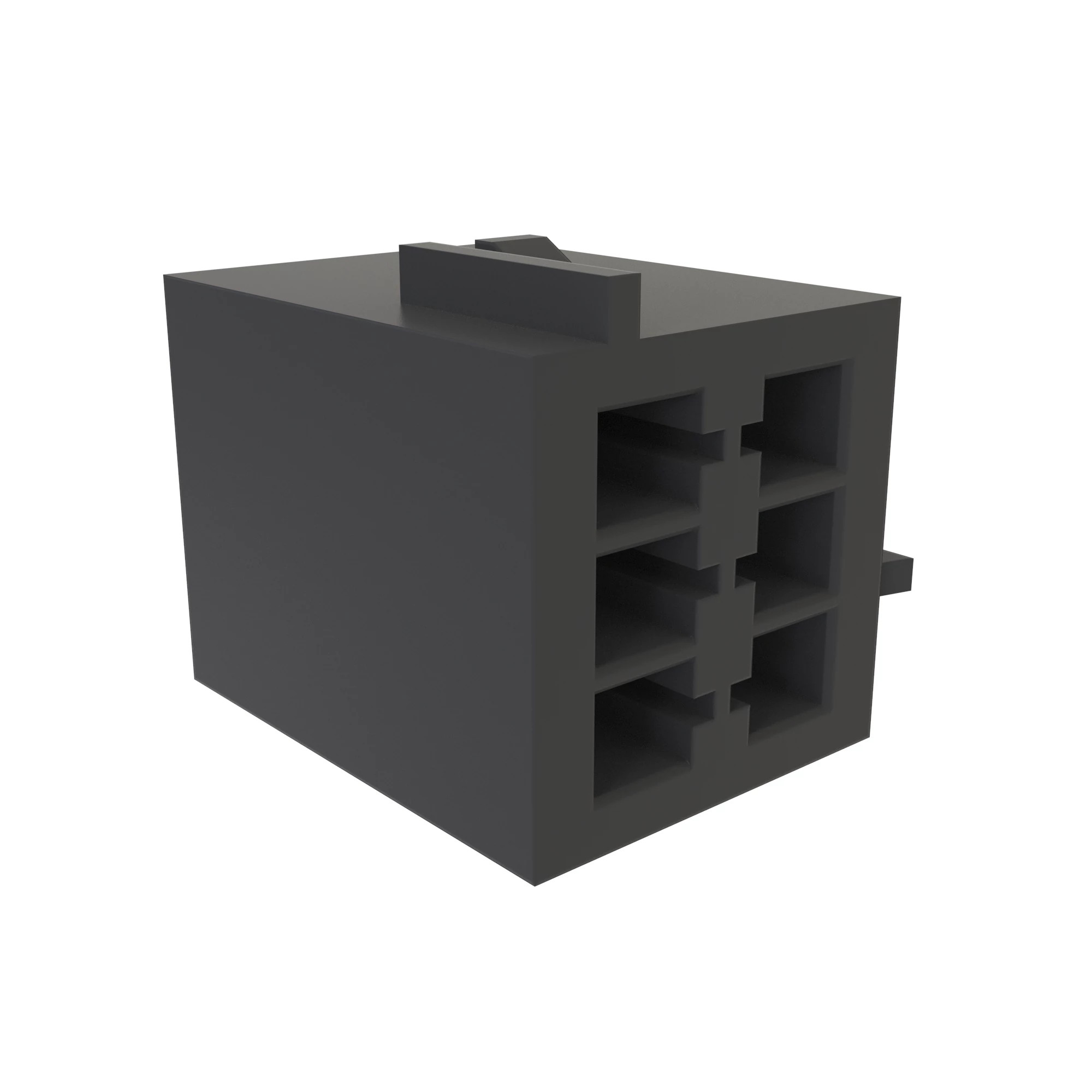 CONN DELPHI MP150 6W F BLK NYLON