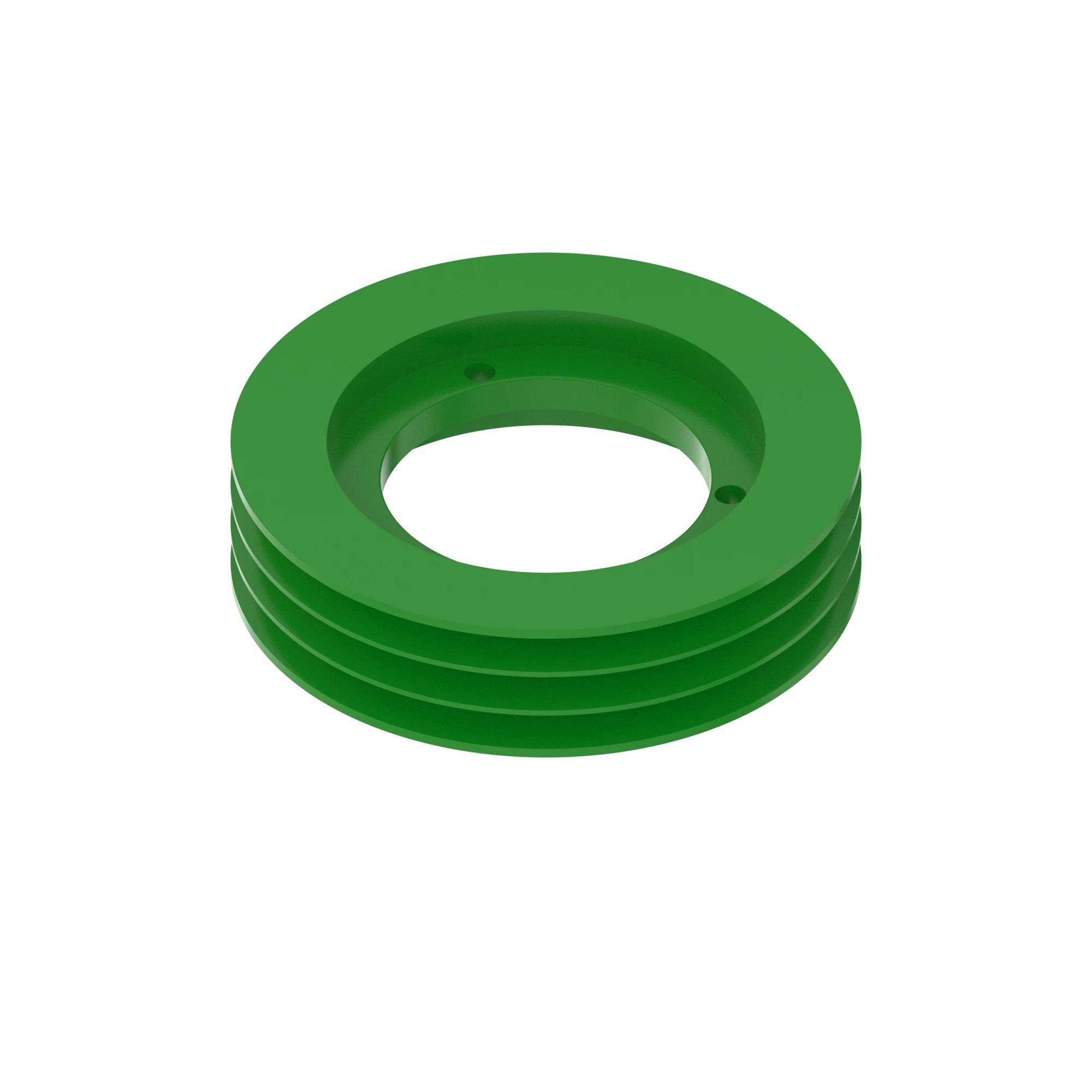 ⚙️ HXE34777: Polea Impulsora Doble del Picador de Paja John Deere