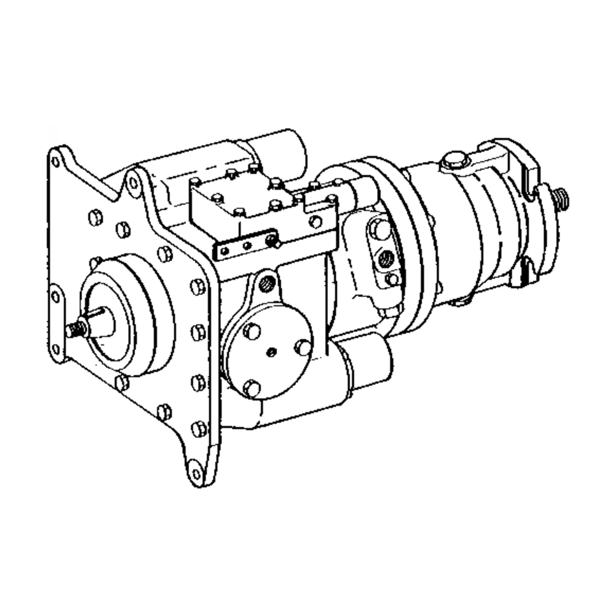 John Deere Reman REMAN Hydraulic Pump - AH75517