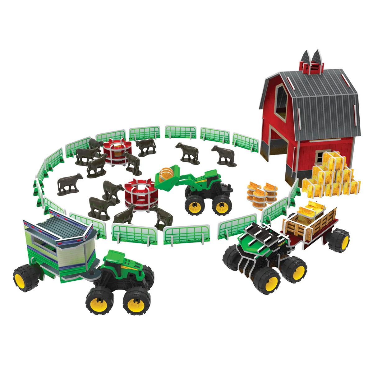 "Buildable Barn Playset"