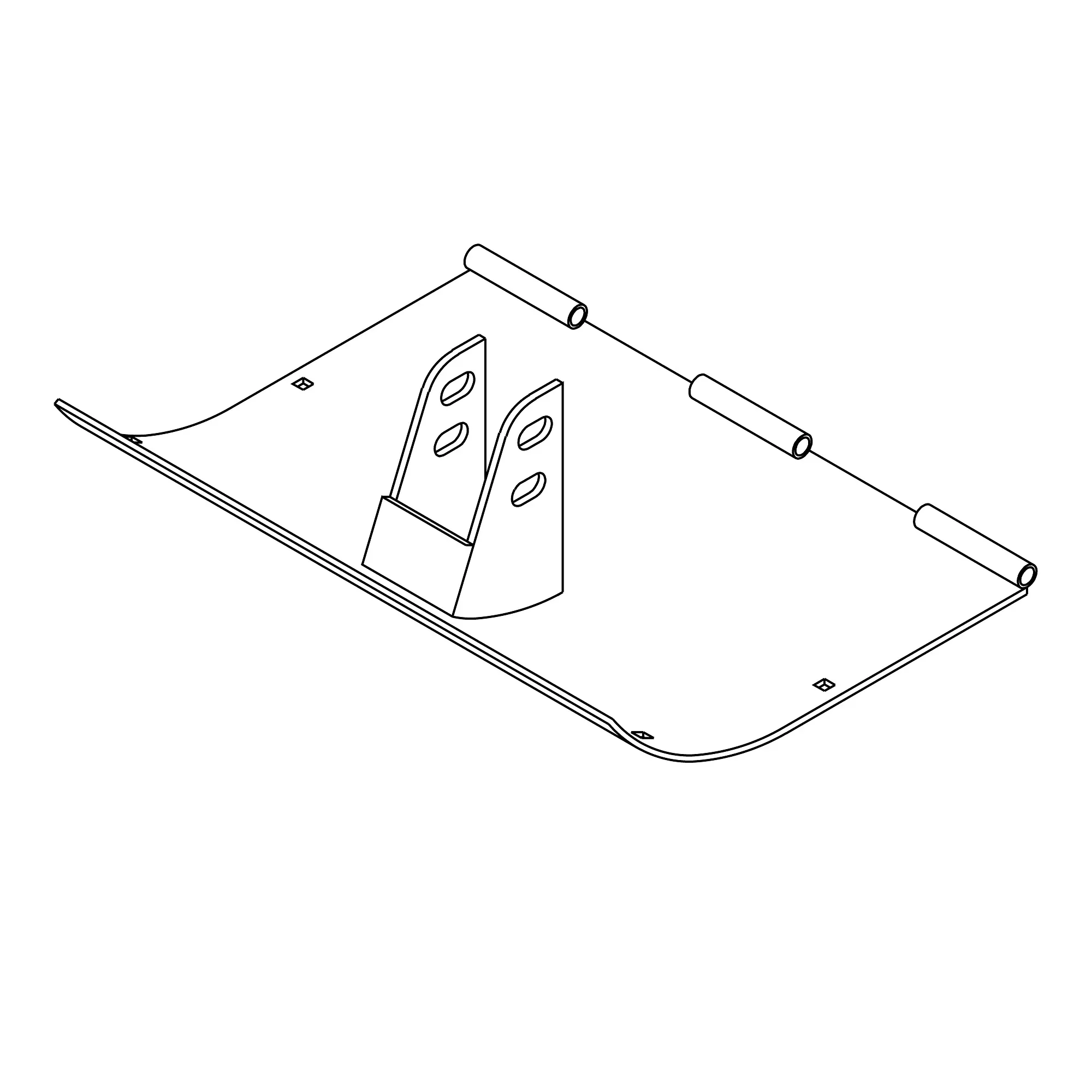 John Deere Auger Platform Shoe - AFH205974