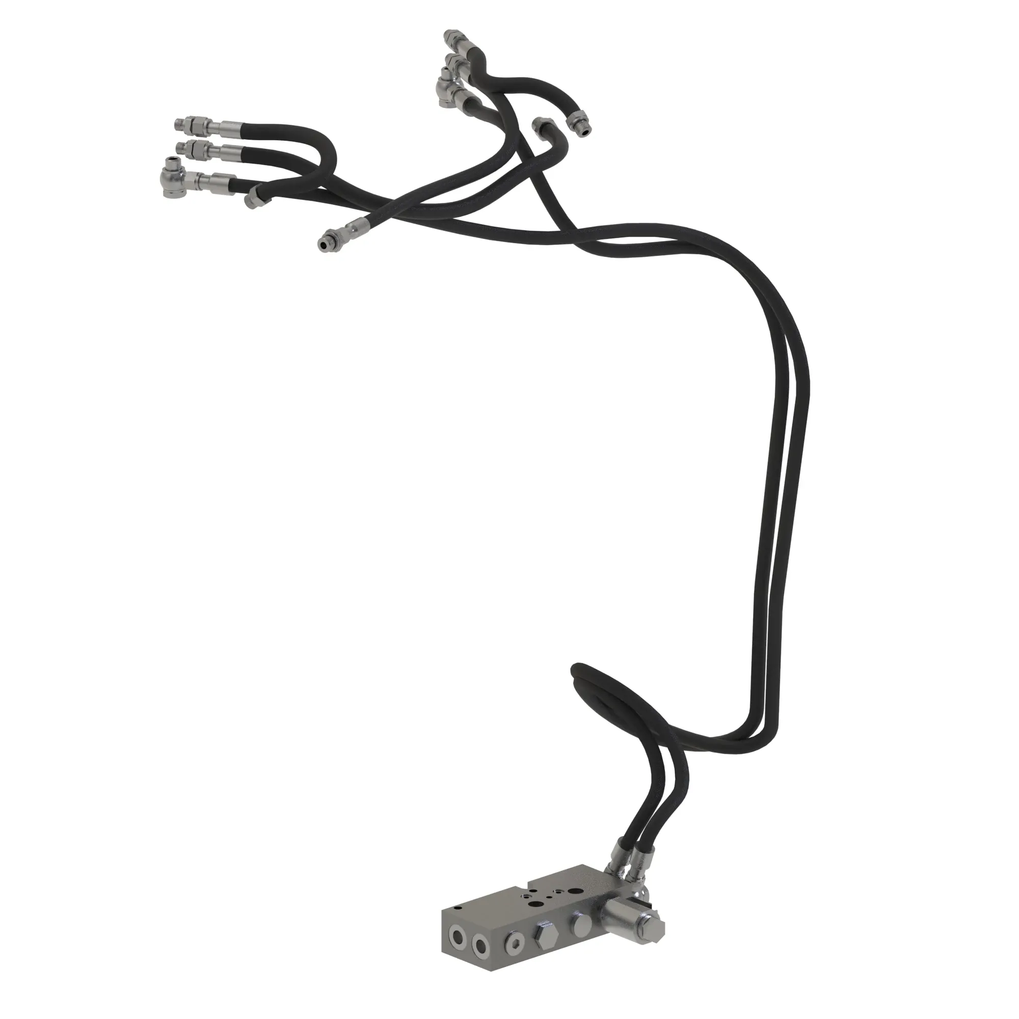 John Deere Hydraulic Oil Line - F658198