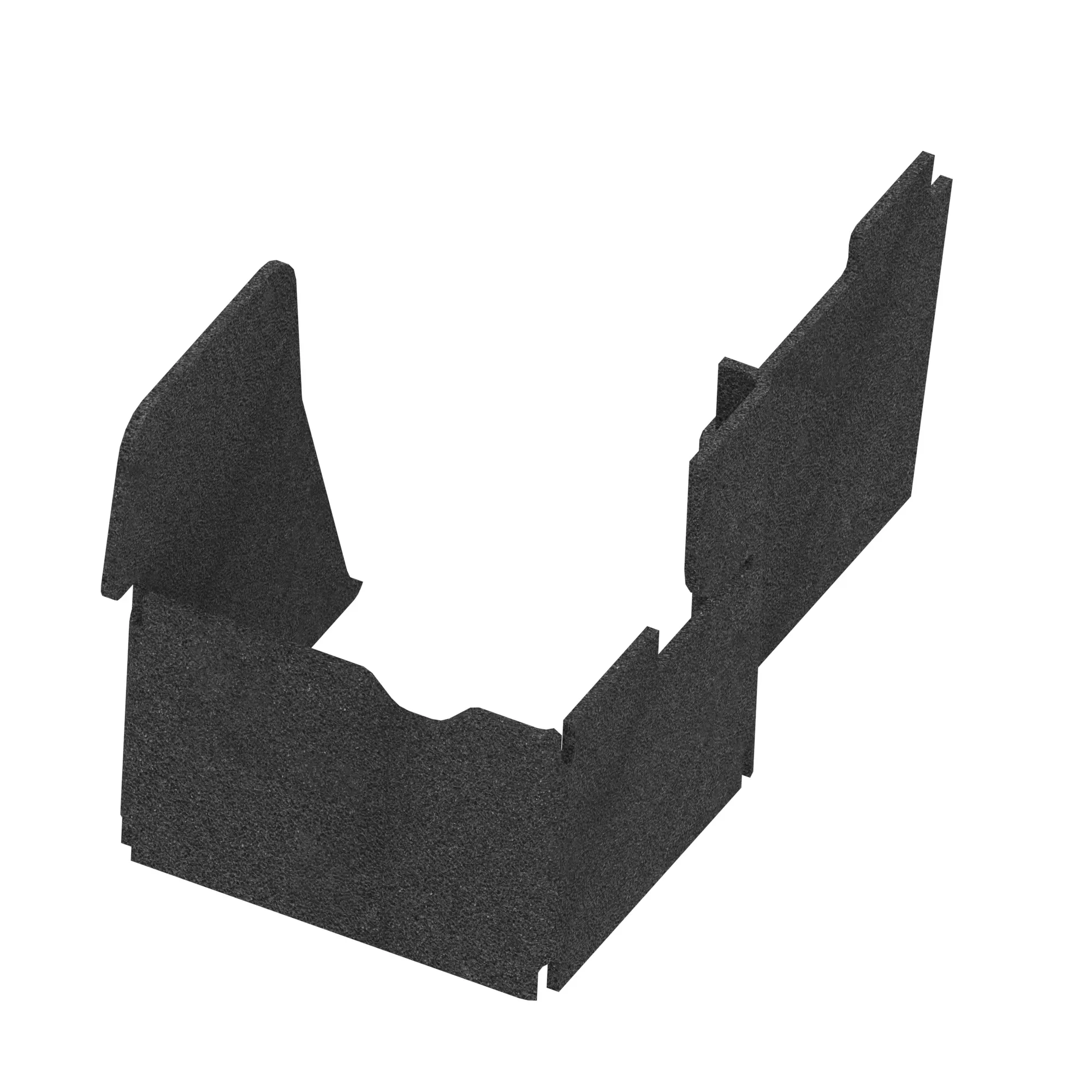 LEFT UPPER FOOT-WELL FOAM FOOT-WELL SOUND DAMPING MATERIAL