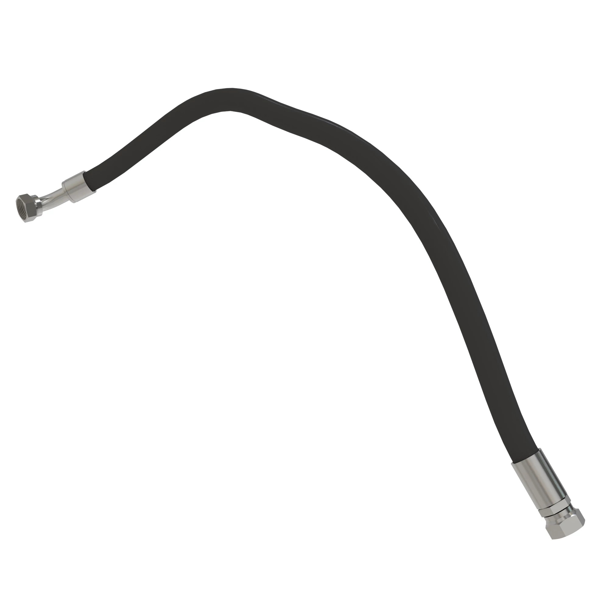 John Deere Steering Pump to Tank Hydraulic Hose - RE587782