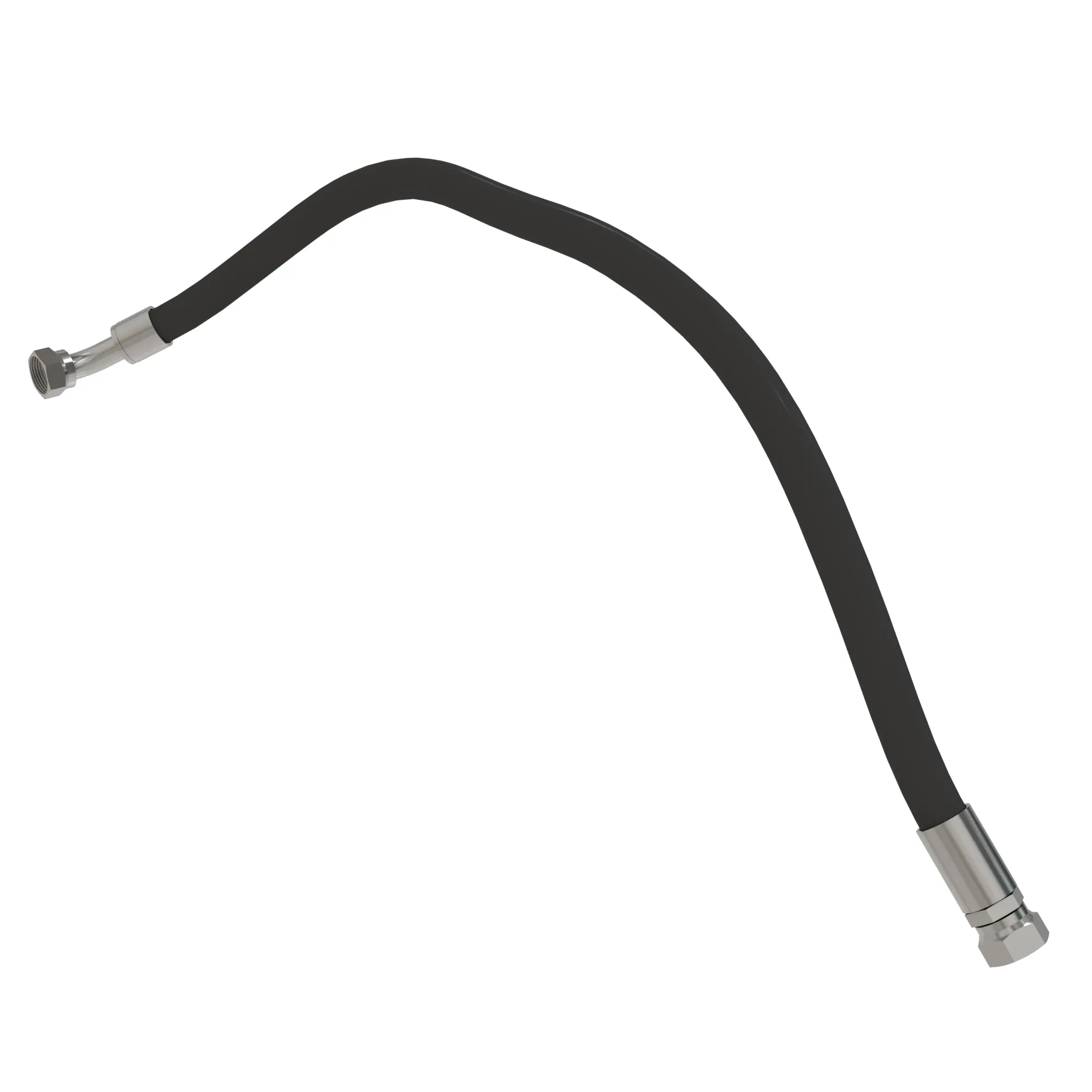 John Deere Steering Pump to Tank Hydraulic Hose - RE587782