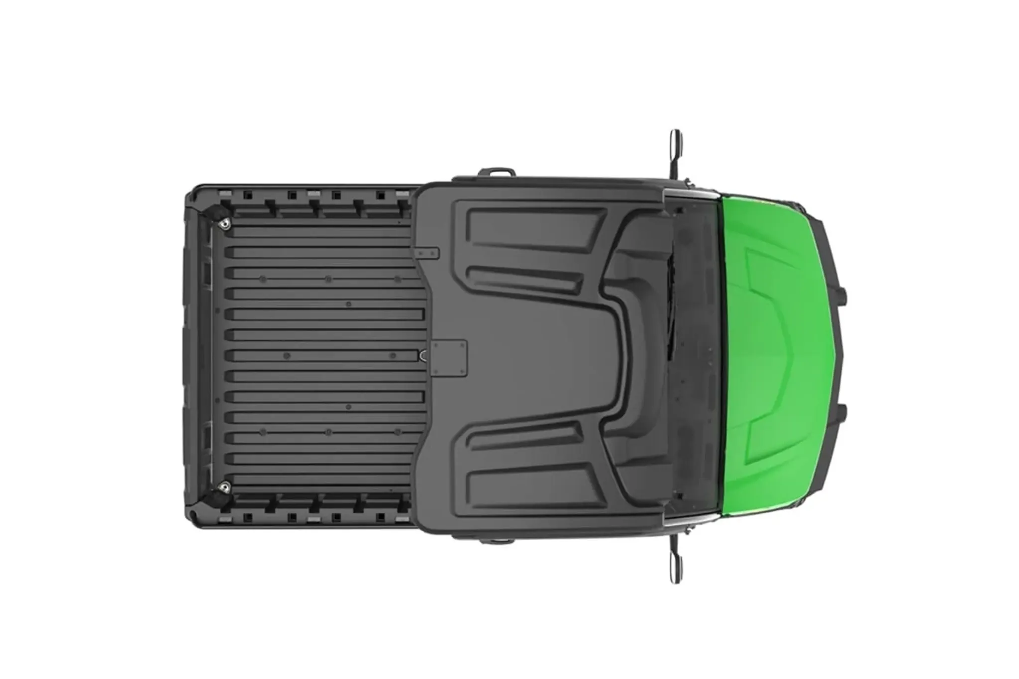 Top studio view of XUV 875M HVAC