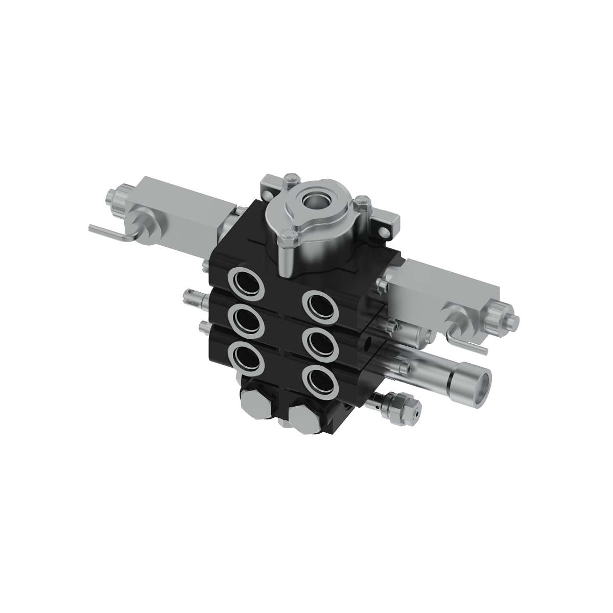 Spool Valve, 2 Spool Monobloc
