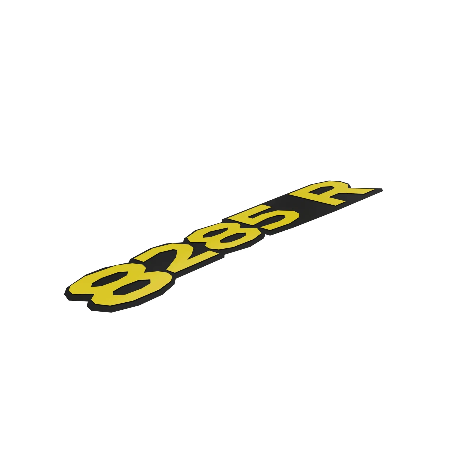 John Deere 8285R Model Label, Right Side - R297413