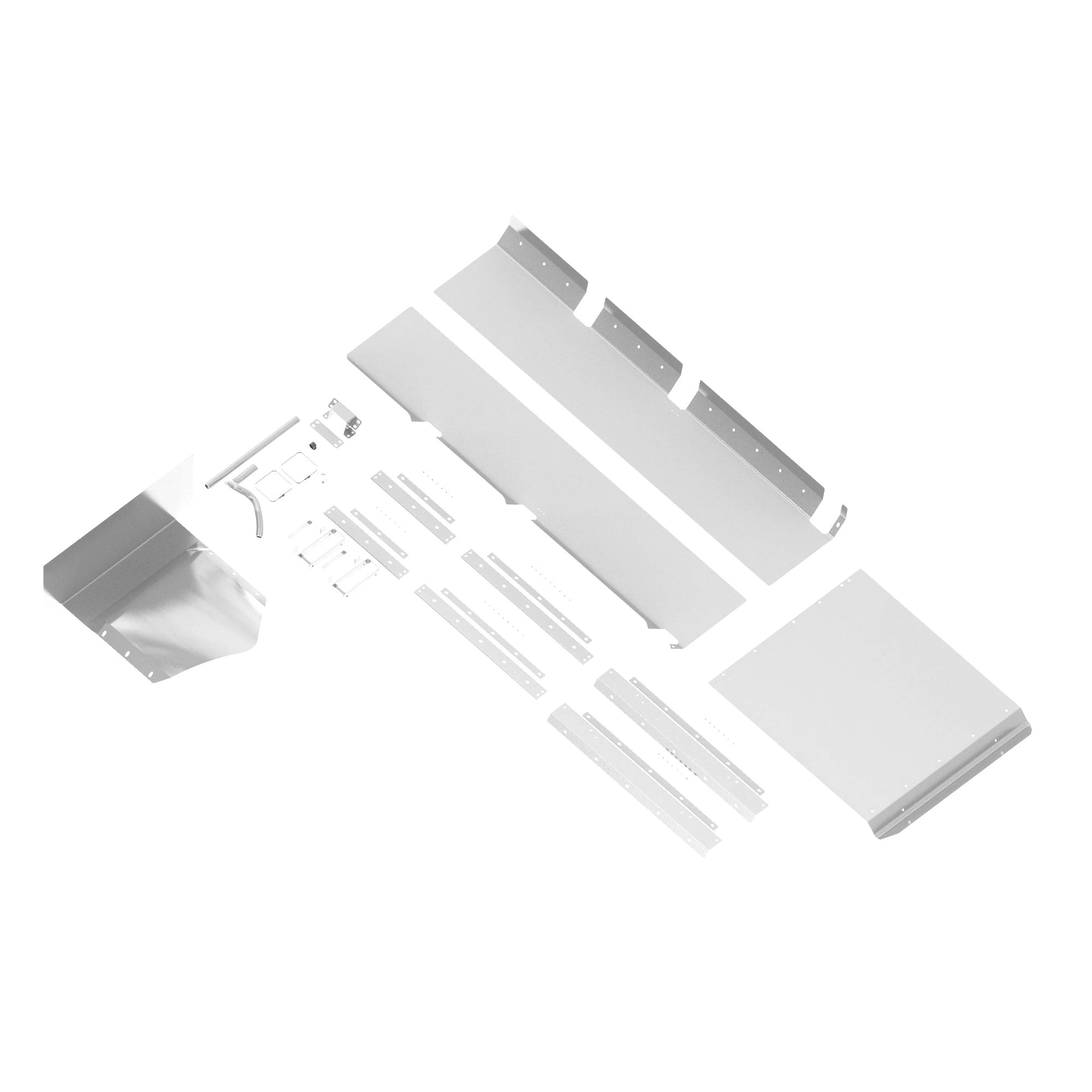 John Deere Underframe Drybox Shield Kit - BKK11409